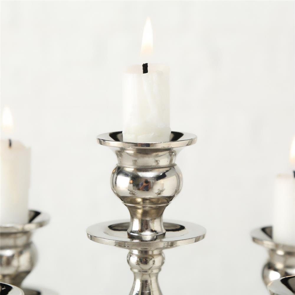 BOLTZE GmbH hoch cm Stabkerzen Silber Varas 35 für GRUPPE 5-armiger Kerzenleuchter in Kerzenständer