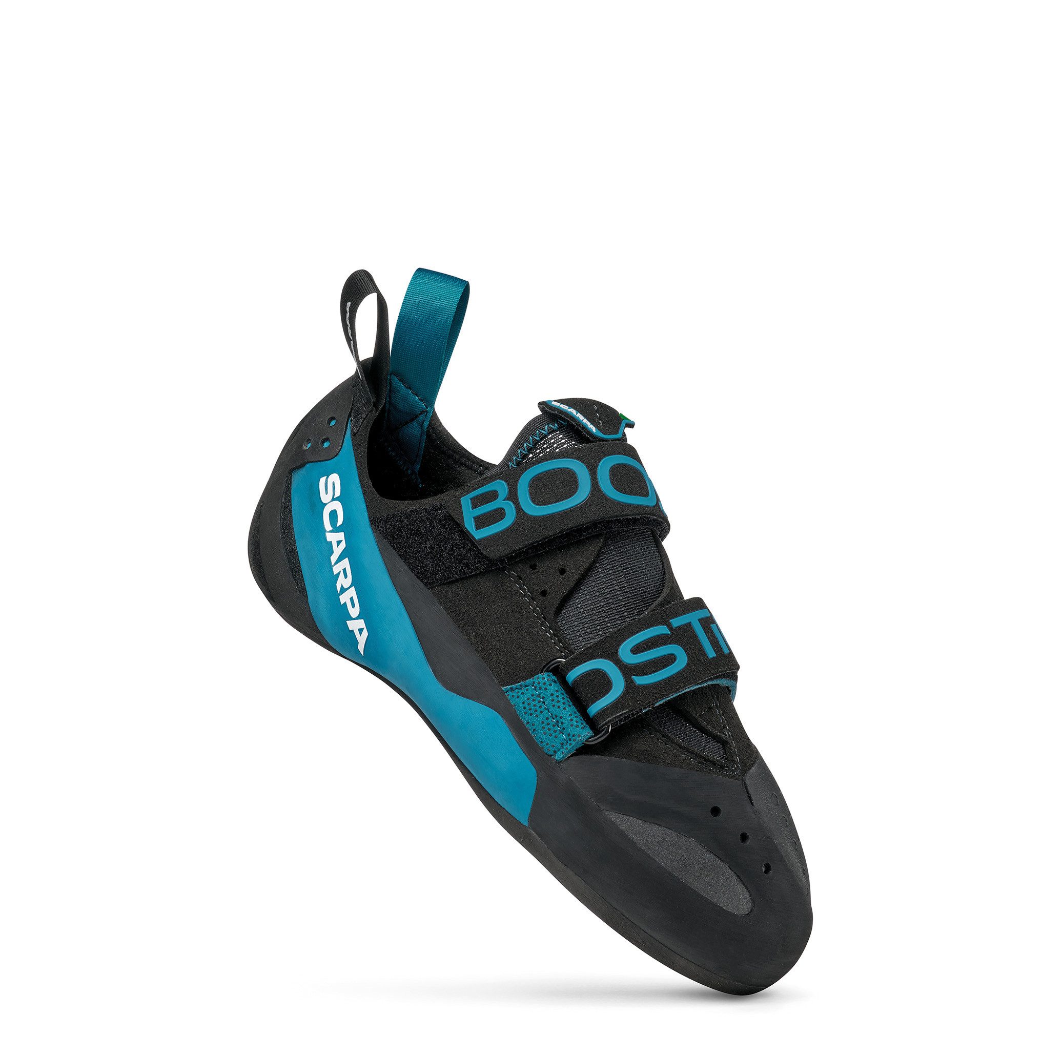 Scarpa Boostic - Kletterschuh - black-azure Kletterschuh