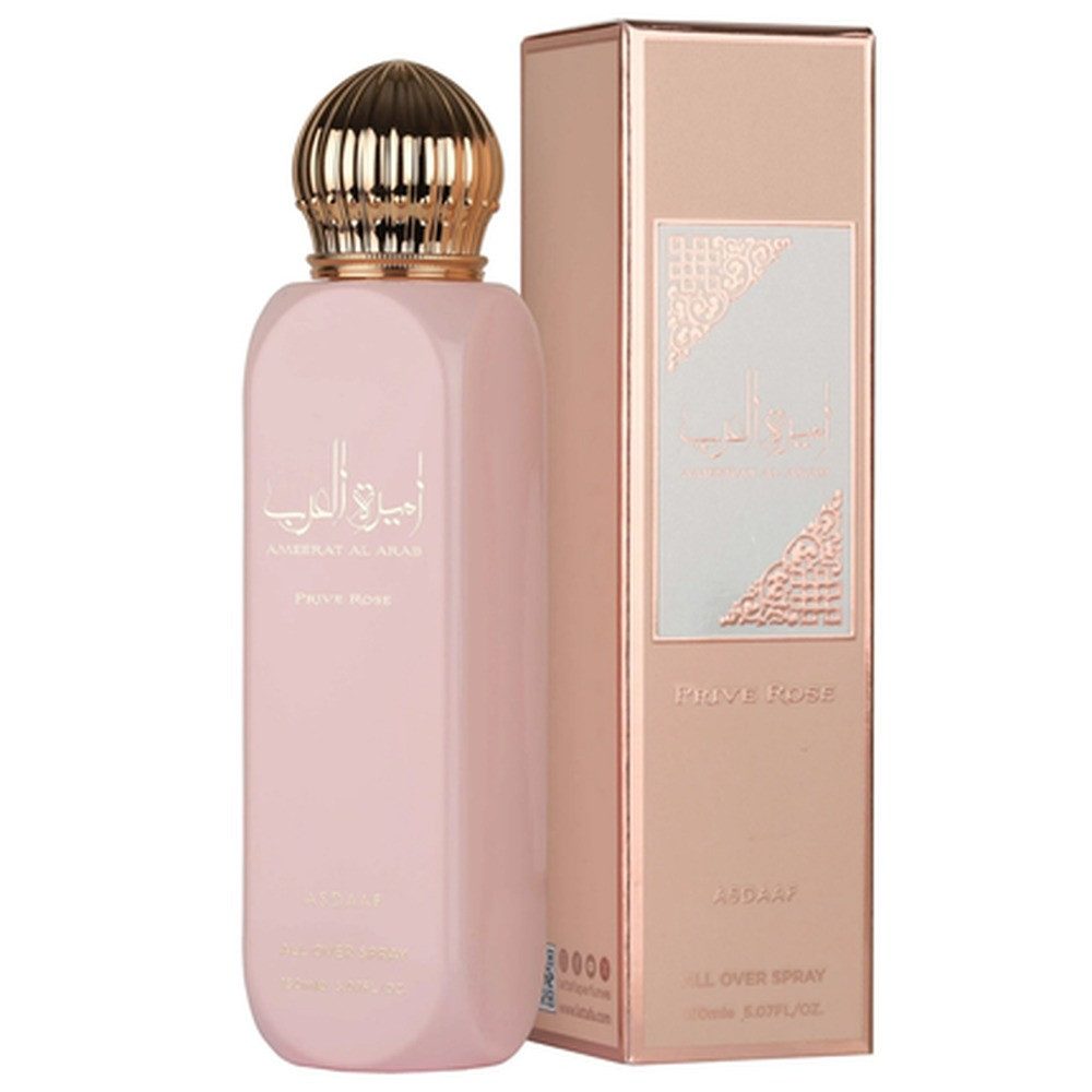 Lattafa Körperspray Lattafa Asdaaf Ameerat Al Arab Prive Rose All Over Spray Women 150ml