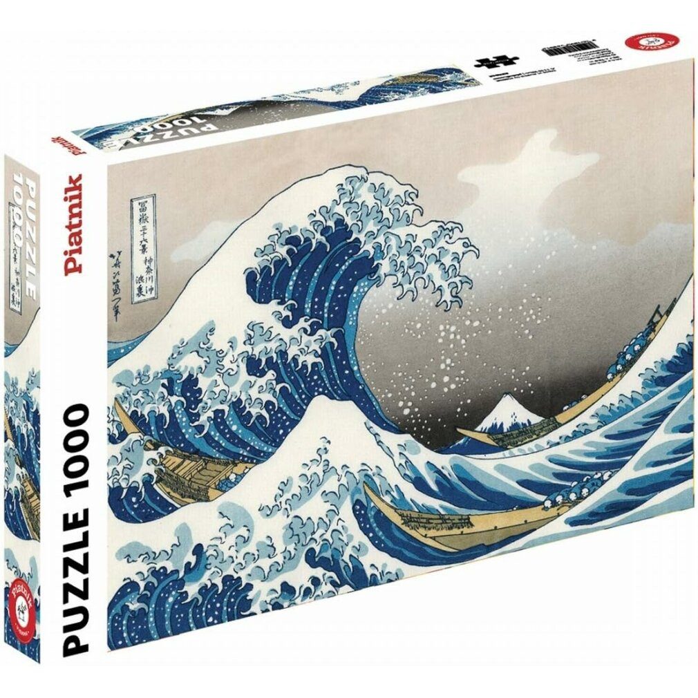 Piatnik Puzzle Kanagawa Big Wave Puzzle 1000 Teile, Puzzleteile