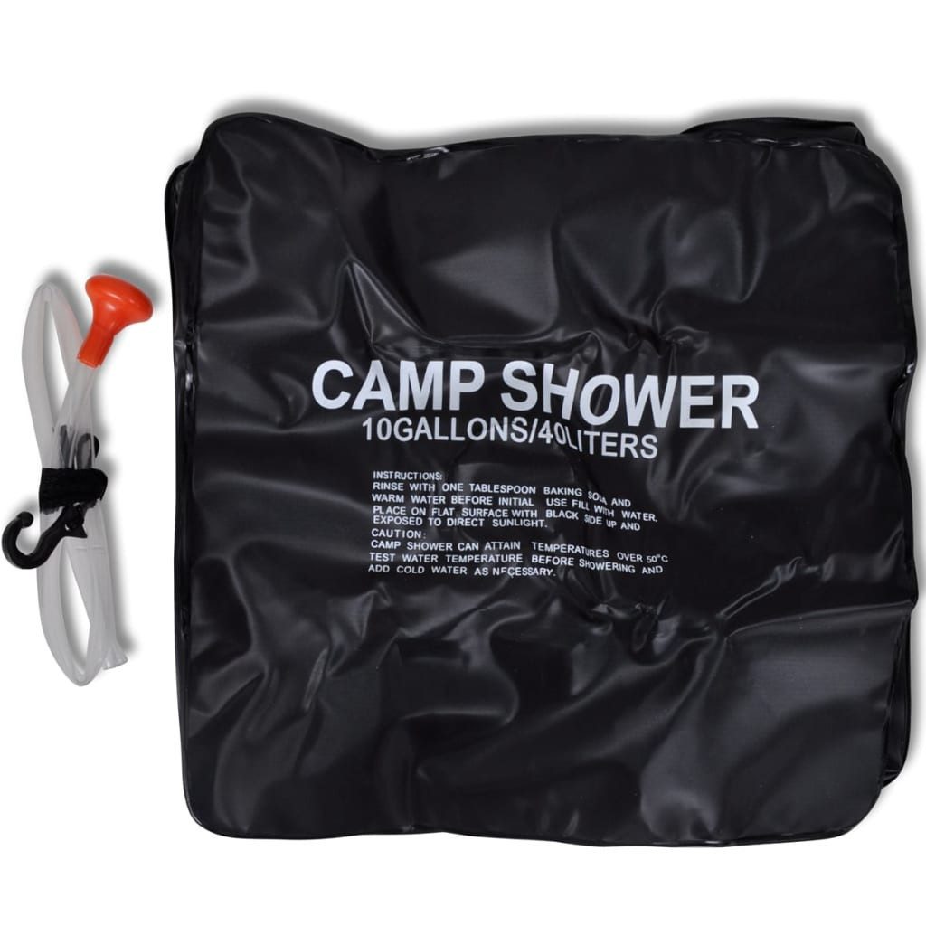 vidaXL Campingtoilette, Campingdusche Solar 40 L