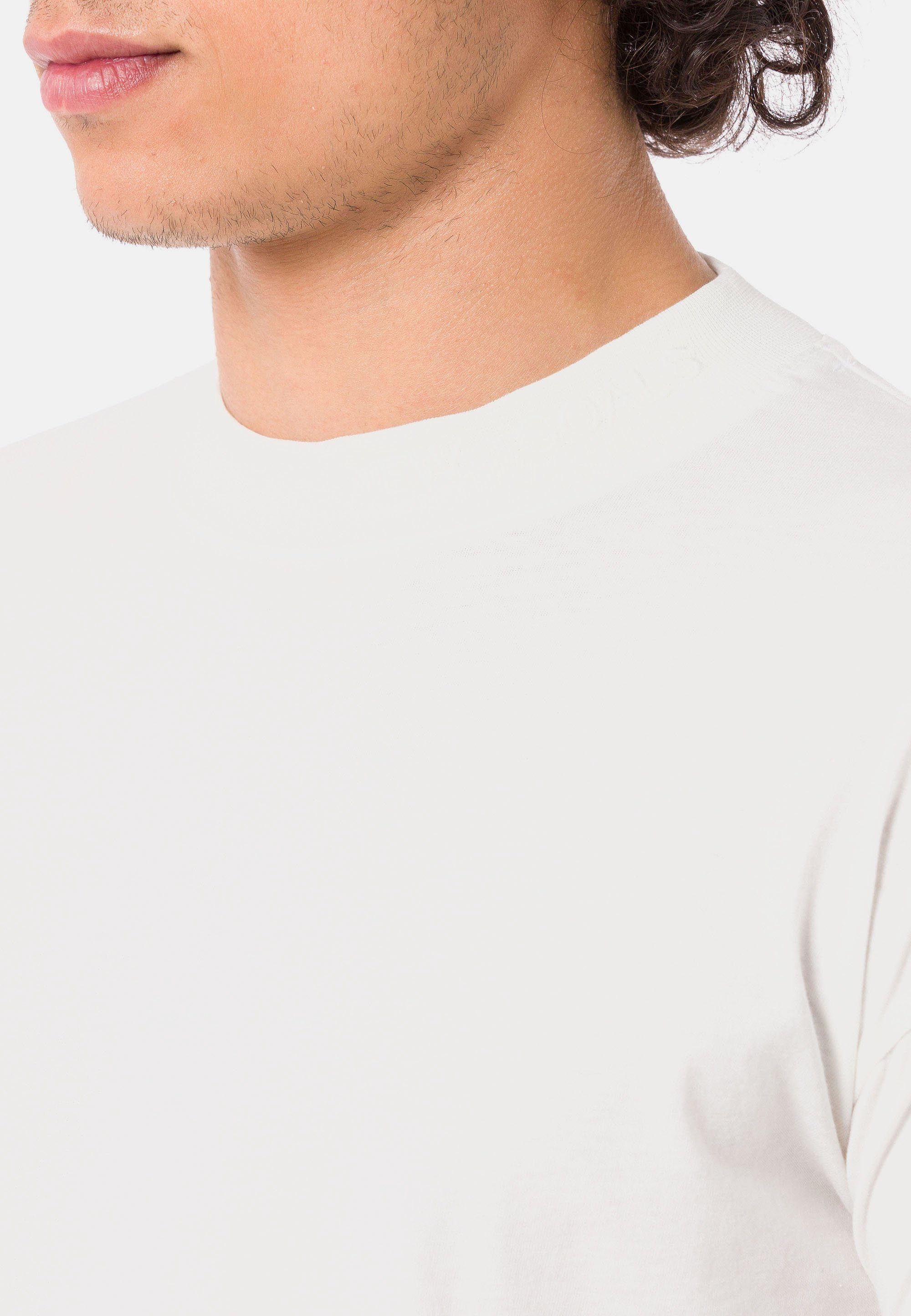 RedBridge T-Shirt Widnes mit Logo-Bestickung ecru