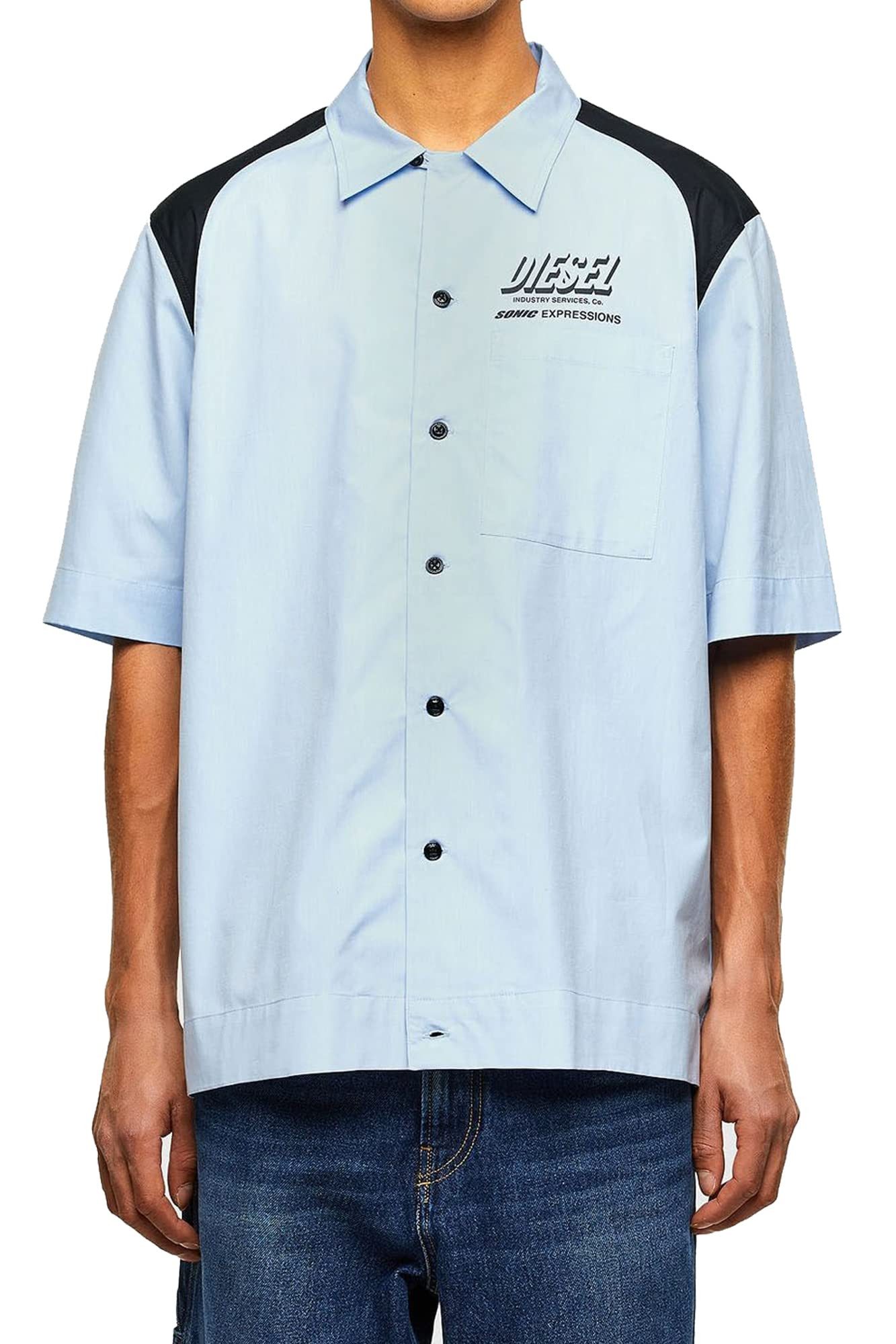 Diesel Kurzarmhemd Diesel "S-NEO CAMICIA" Herren Hemd