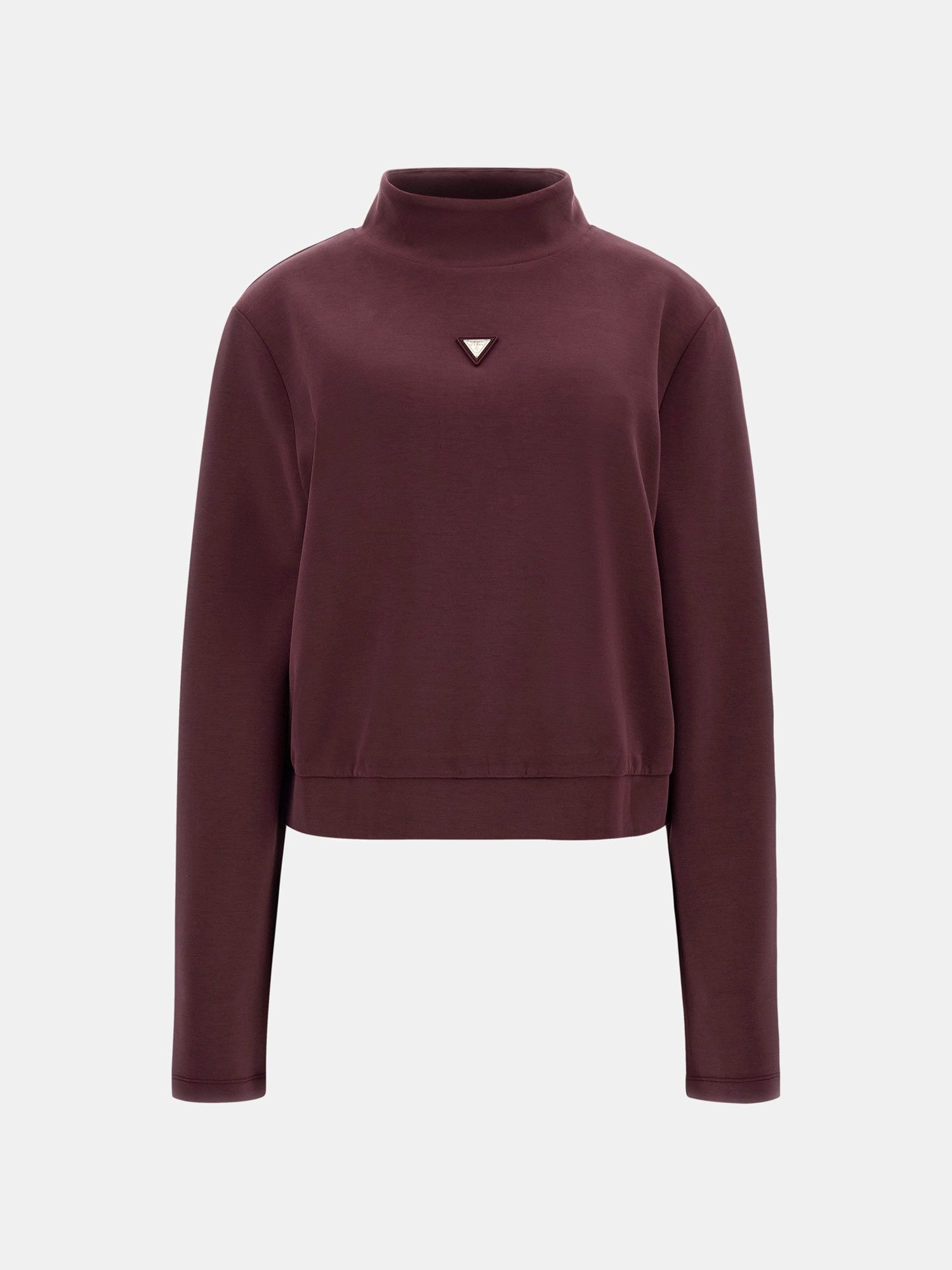 Guess Strickpullover OLYMPE HIGH NECK SWEATSHIRT günstig online kaufen