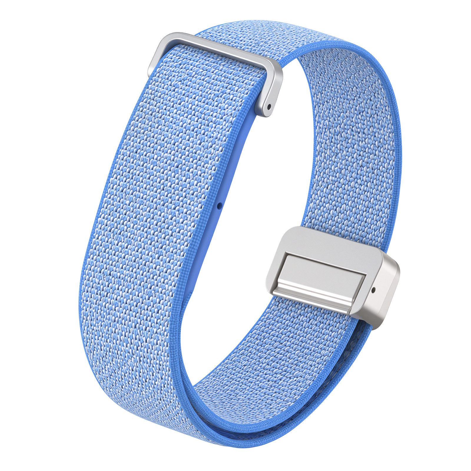 Fintie Smartwatch-Armband Nylon Armband Kompatibel mit Google Fitbit Air 2026, Verstellbar, Atmungsaktiv Sportarmband mit Magnetverschluss, TPU Displayschutz