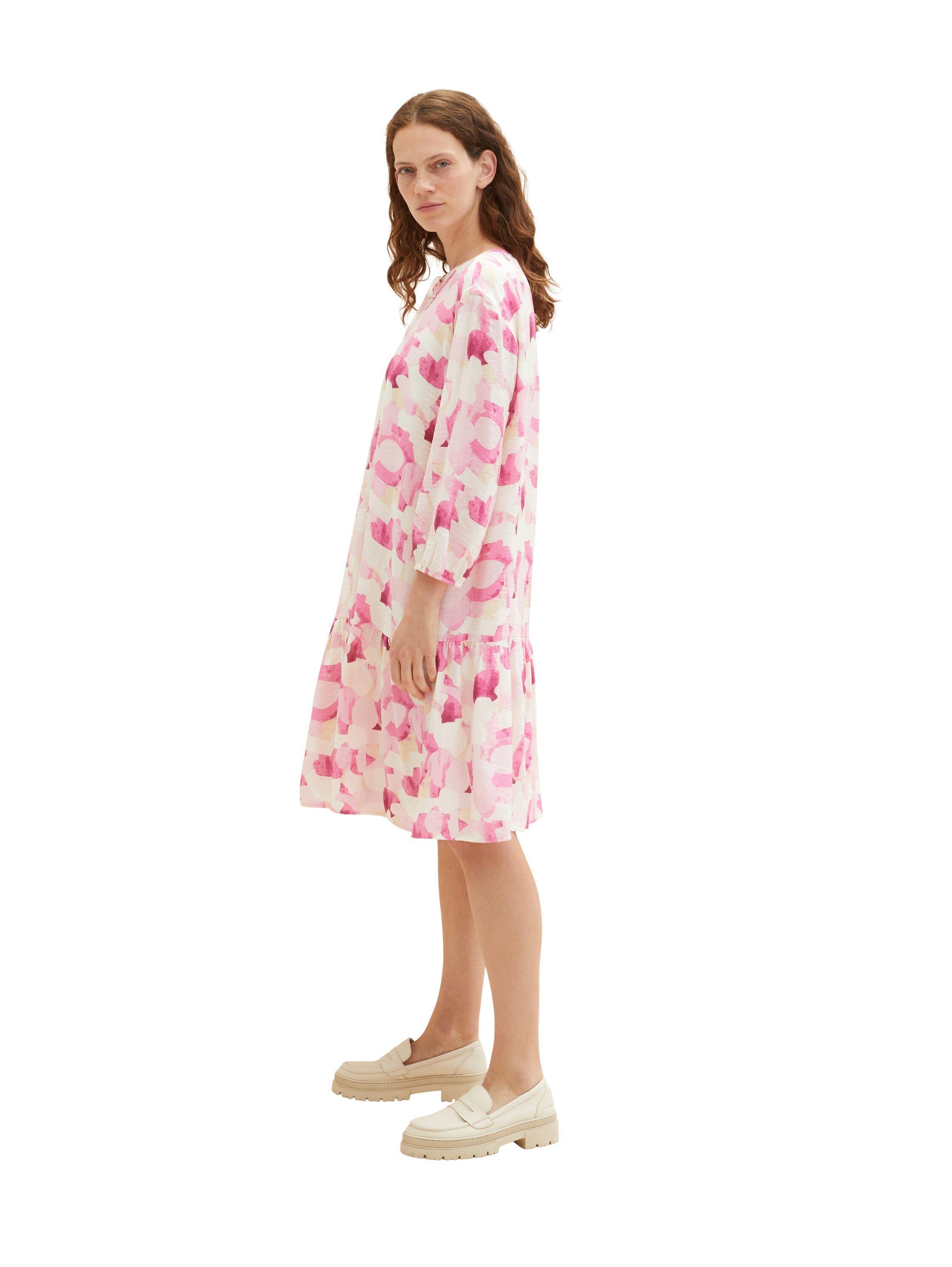 TOM TAILOR Midikleid Gemustertes Kleid