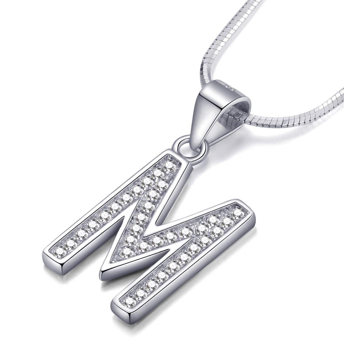 Morella Kette mit Anhänger Buchstabenkette Halskette günstig online kaufen