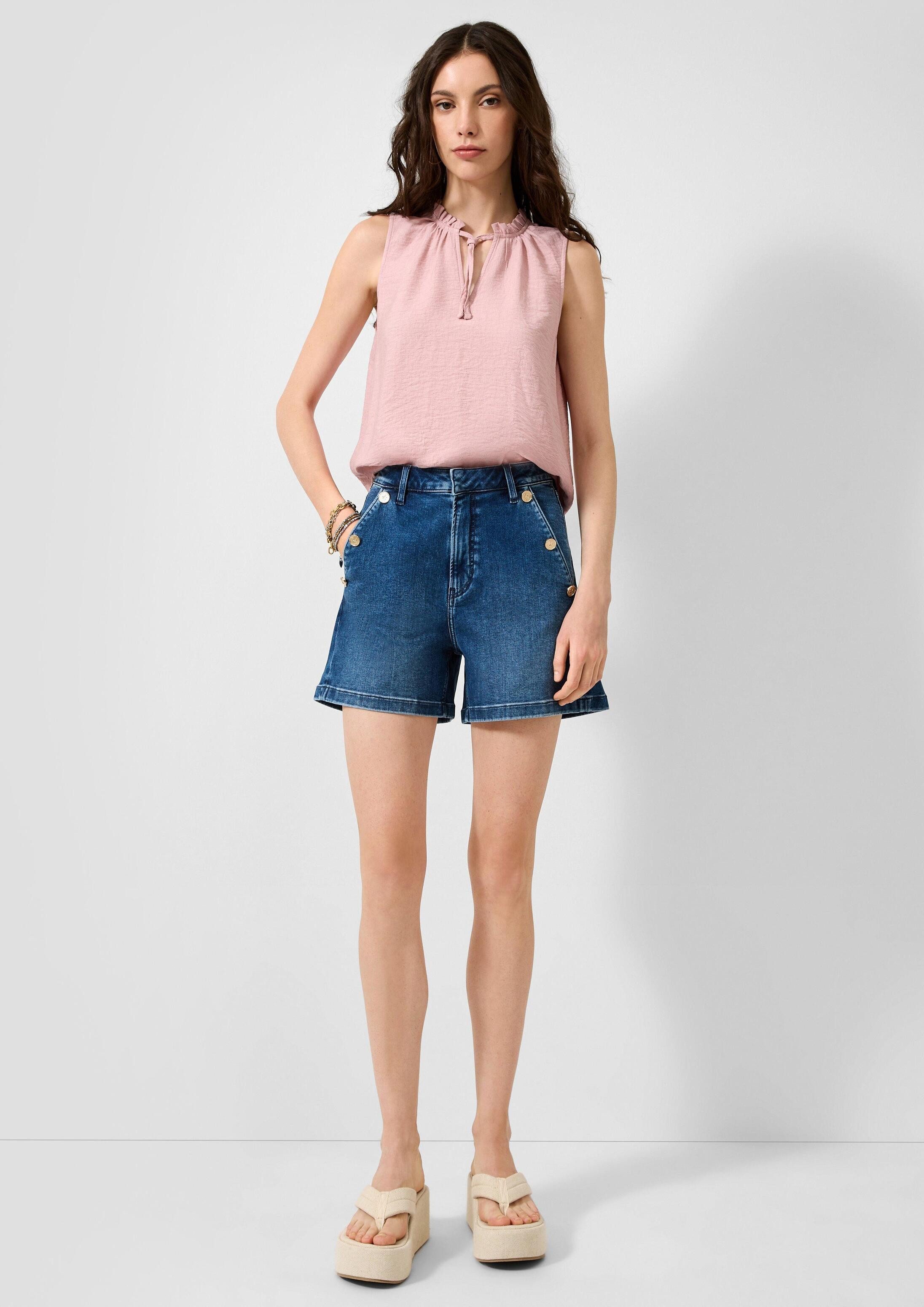 QS Blusentop Bluse Blusentop aus Viskosemix – Bild 5 von 5
