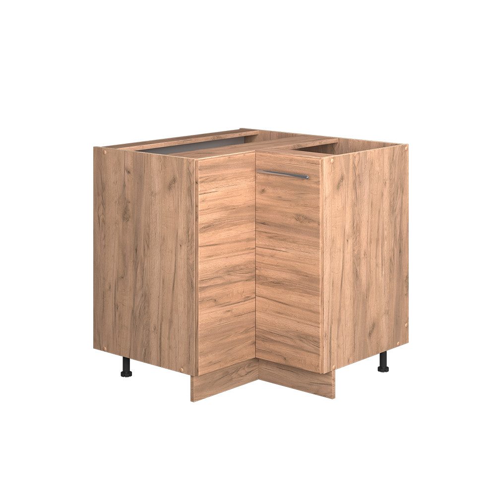 Vicco Eckunterschrank Fame-Line, Goldkraft Eiche/Goldkraft Eiche, günstig online kaufen