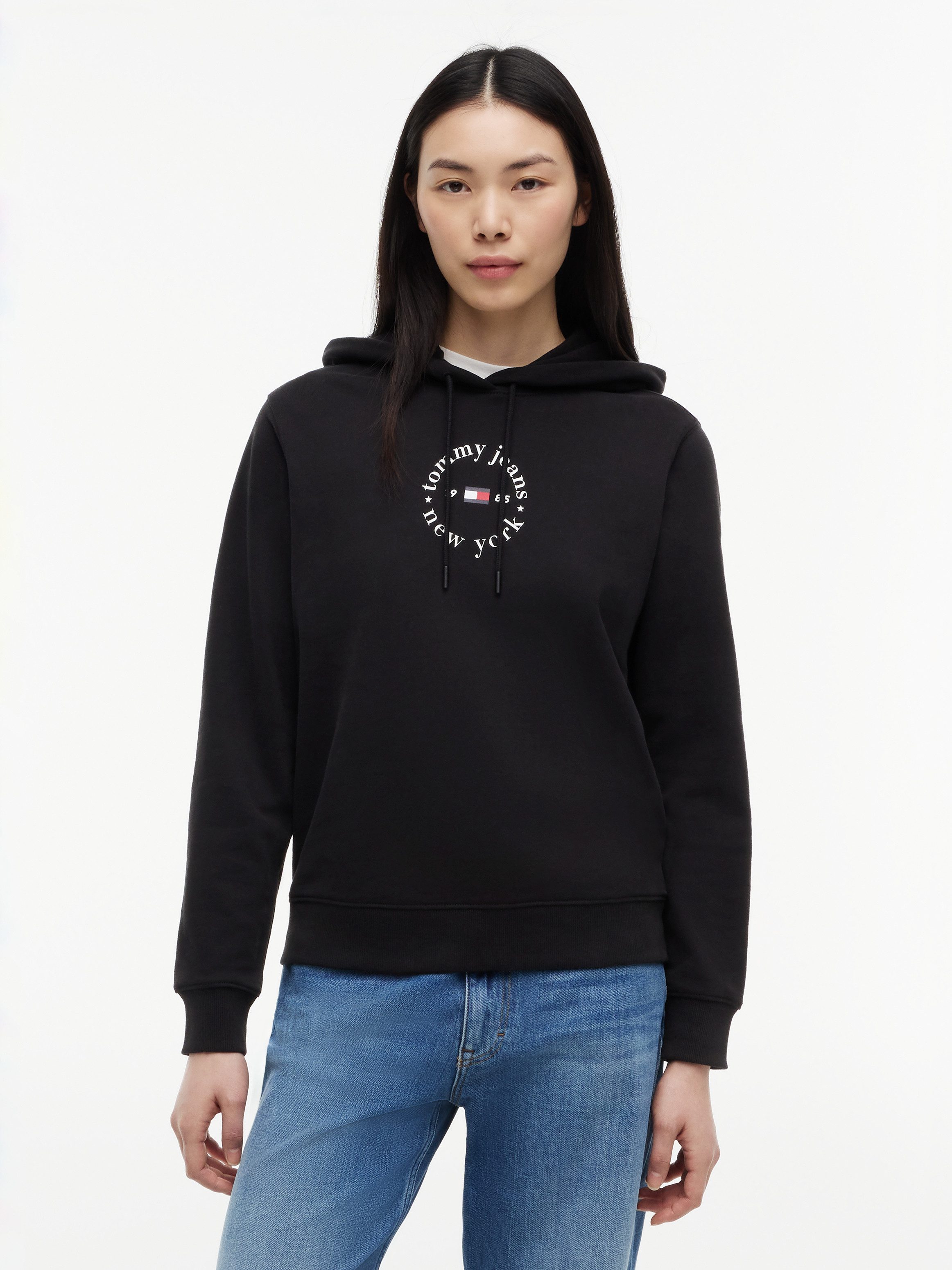 Tommy Jeans Kapuzensweatshirt TJW REG ESS LOGO 2 HOODIE EXT Baumwolle, regular fit