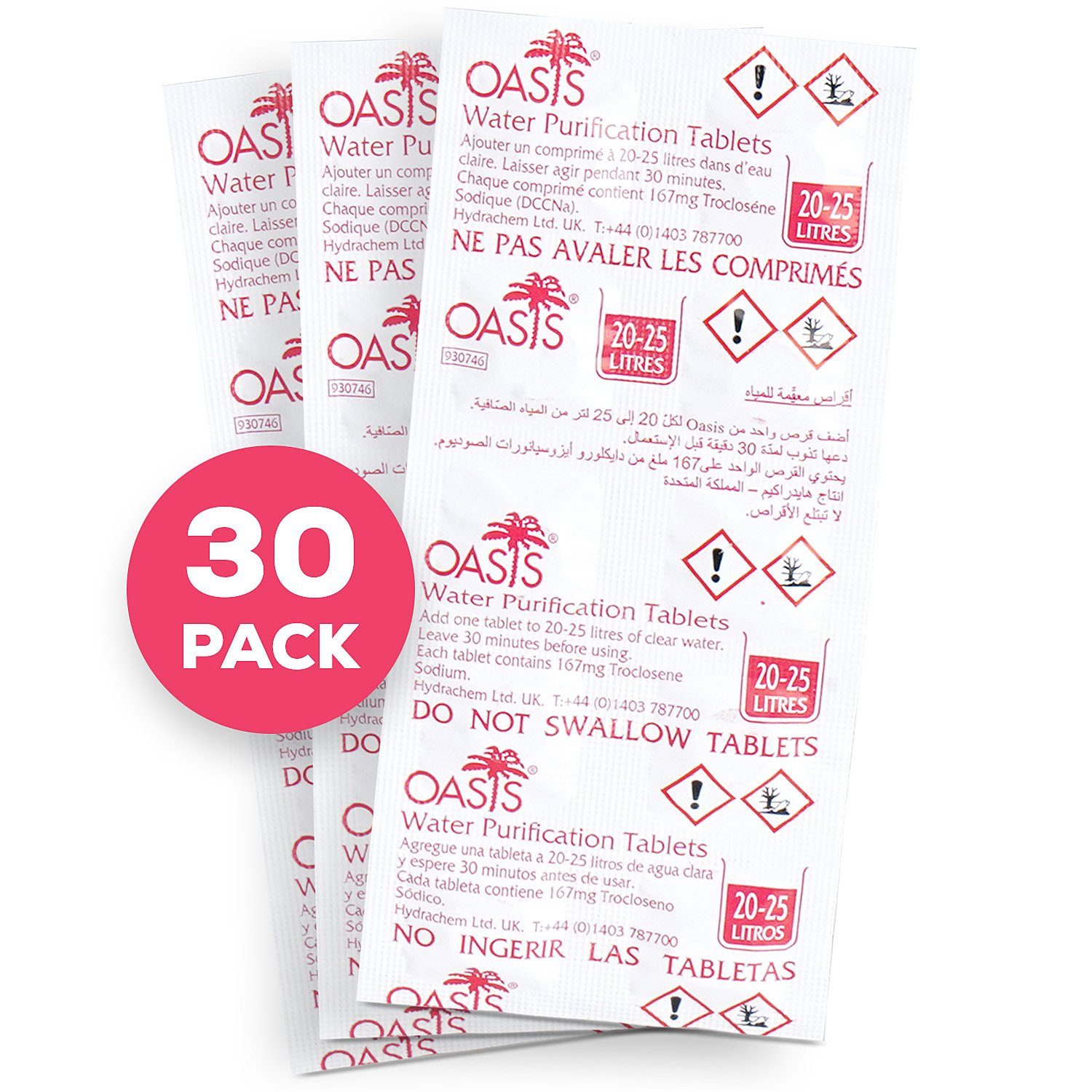 Wicked Chili Pool-Filterkartusche 30 Wasserreinigunstabletten für 750 Liter günstig online kaufen