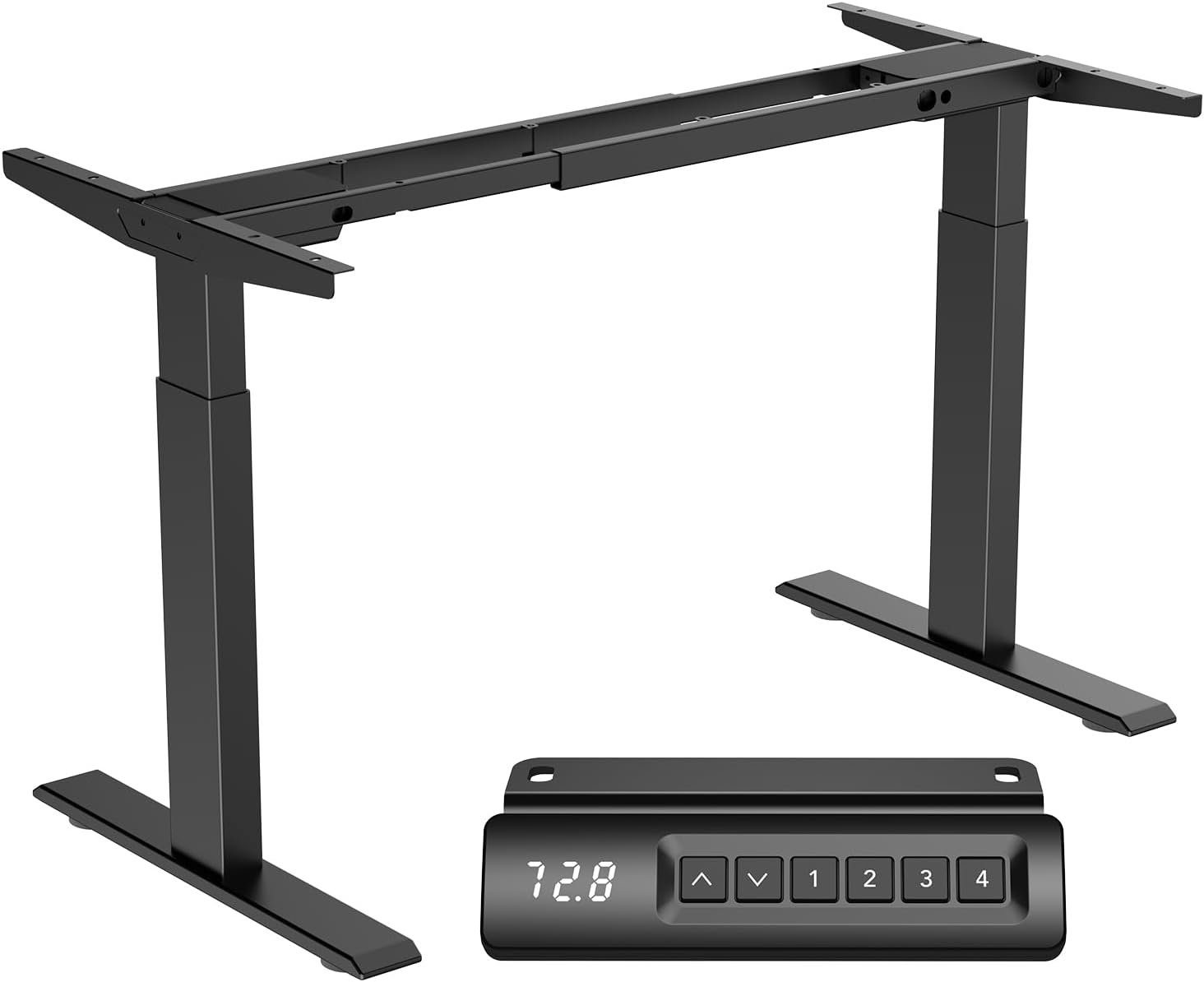 Super Solu Schreibtisch Höhenverstellbarer Tischgestell Dual-Motor günstig online kaufen