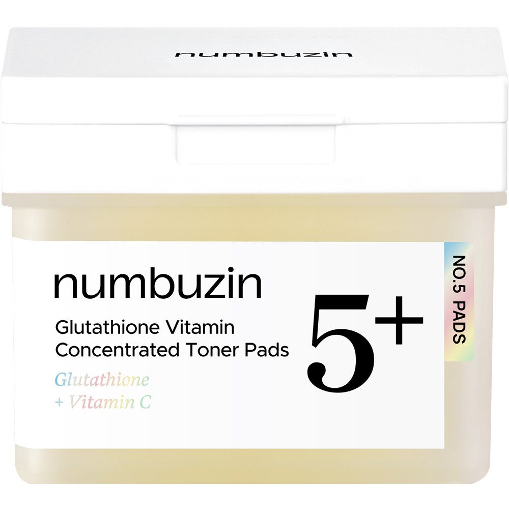 numbuzin Toner Numbuzin No.5 Vitamin-Niacinamide Concentrated Pad, Intensiv aufhellende Wirkung