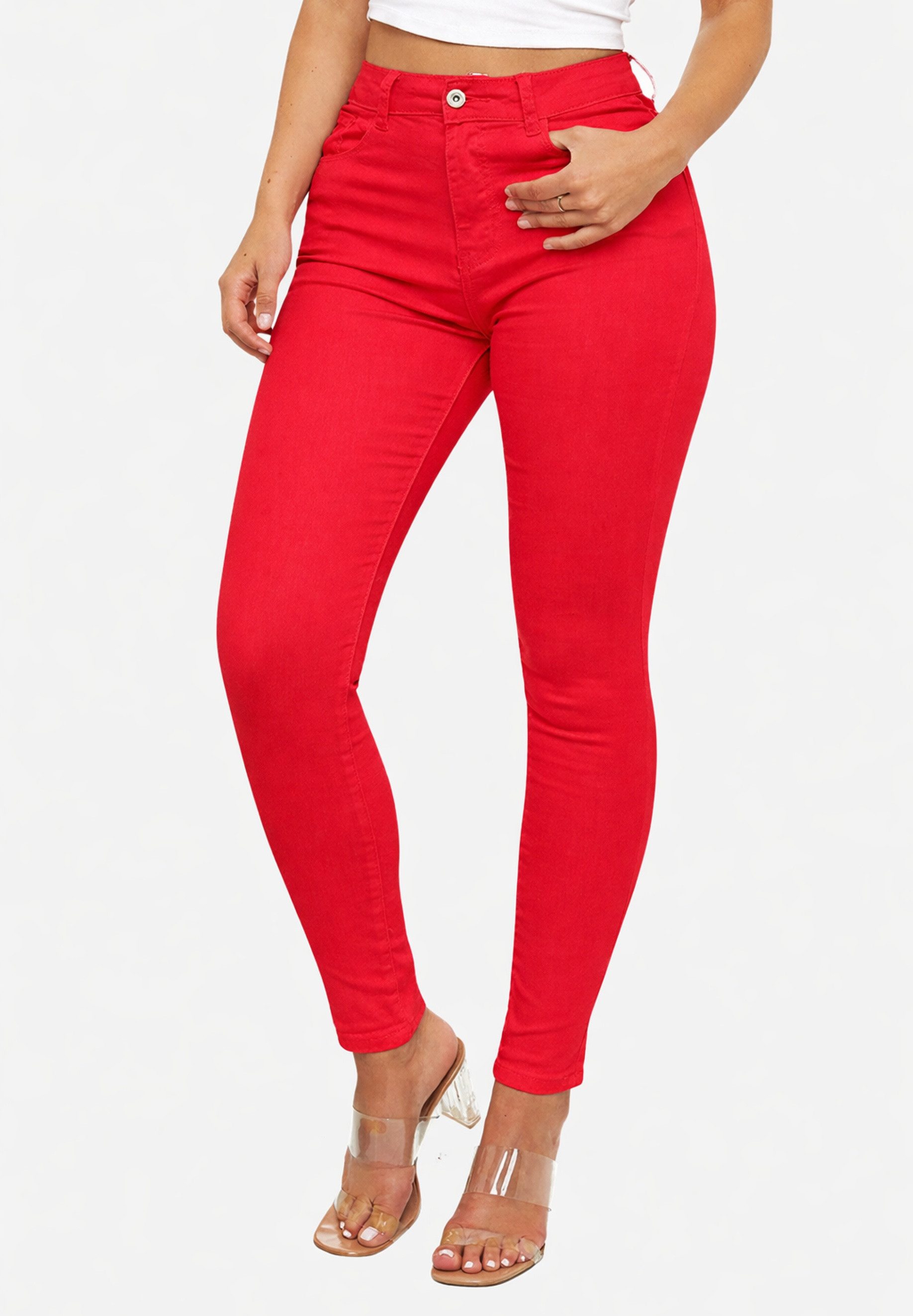 Elara Slim-fit-Jeans – Damen High Waist Skinny Jeans mit Stretch und 5-Pocket-Design