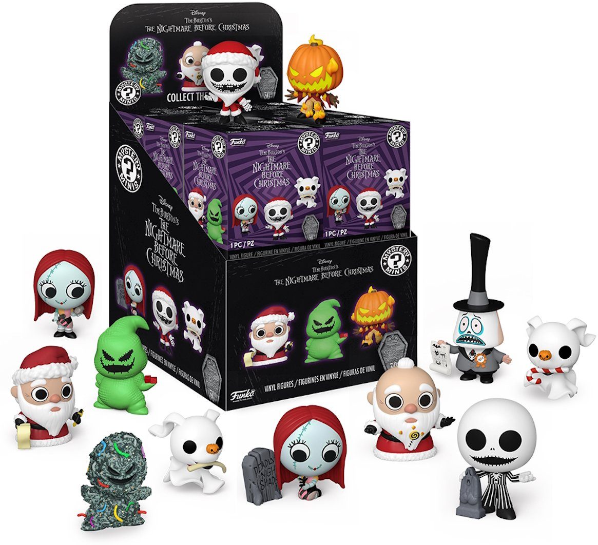 Funko Spielfigur The Nightmare Before Christmas Minis Vynl Figures