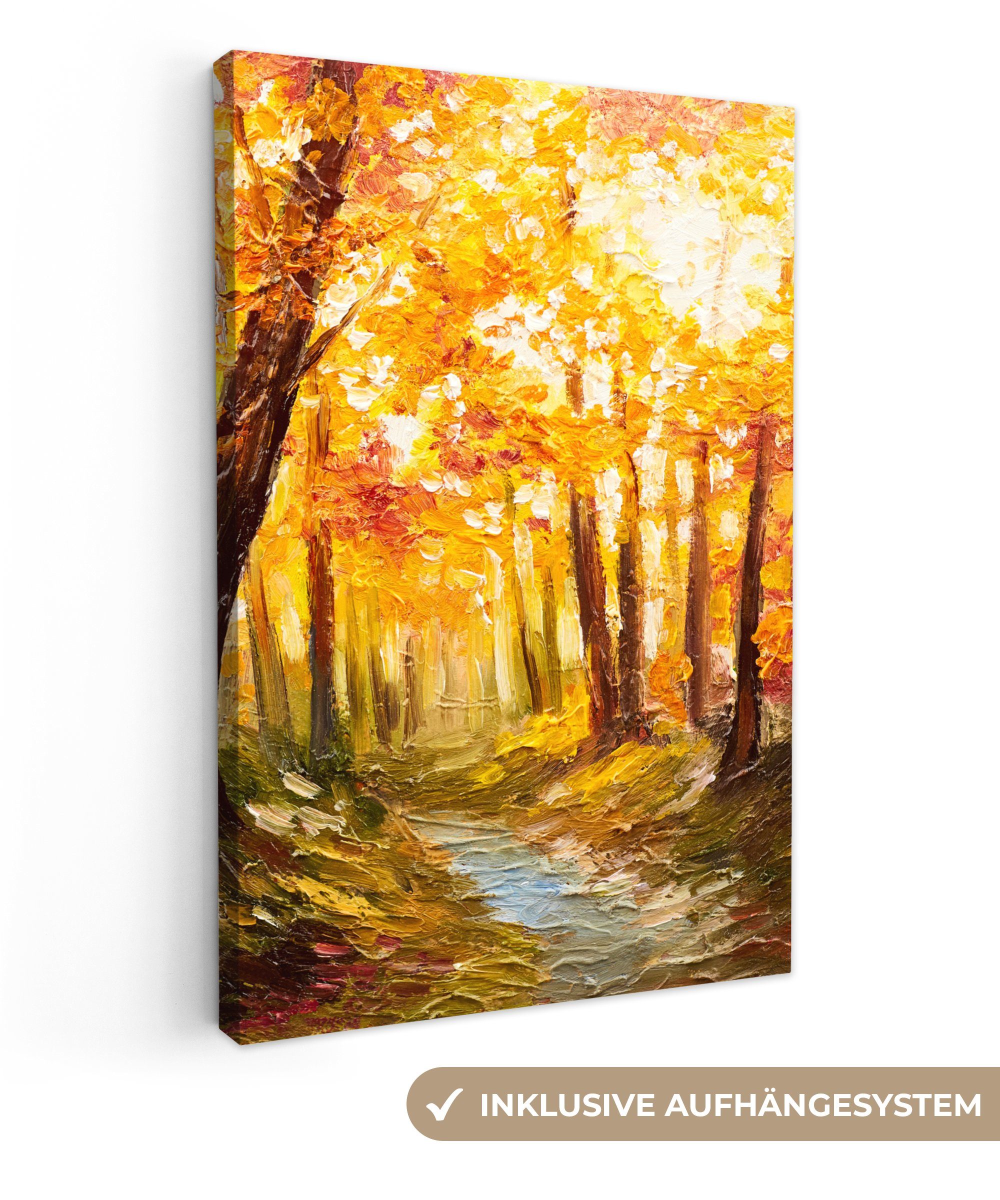 OneMillionCanvasses® Leinwandbild Kunstdrucke - Herbst - günstig online kaufen