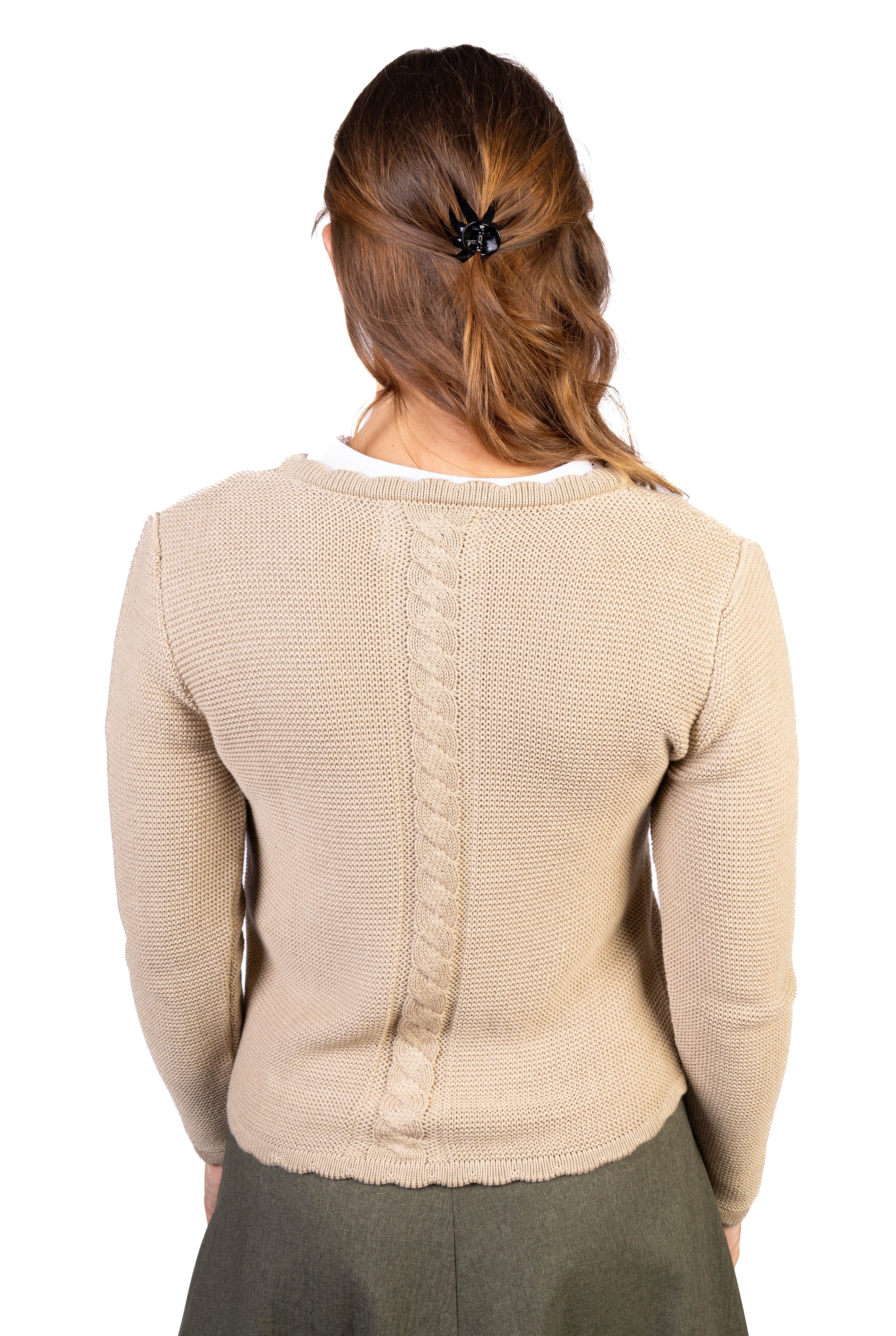 Trachtl Trachtenjacke Jacke - Trachtenjacke Damen Mona 44 Beige