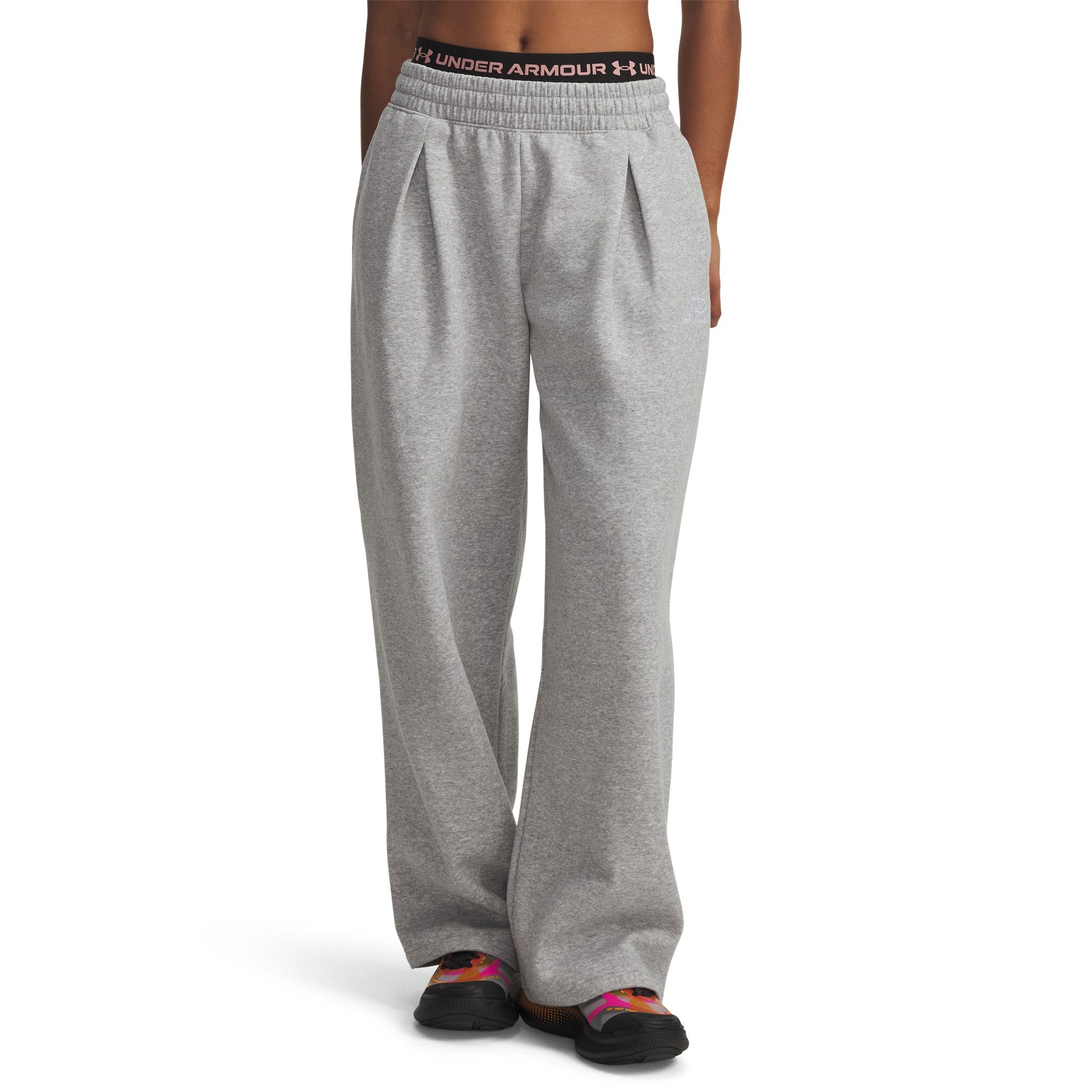 Under Armour® Trainingshose Under Armour Damen Trainingshose Rival Fleece Script 6012293