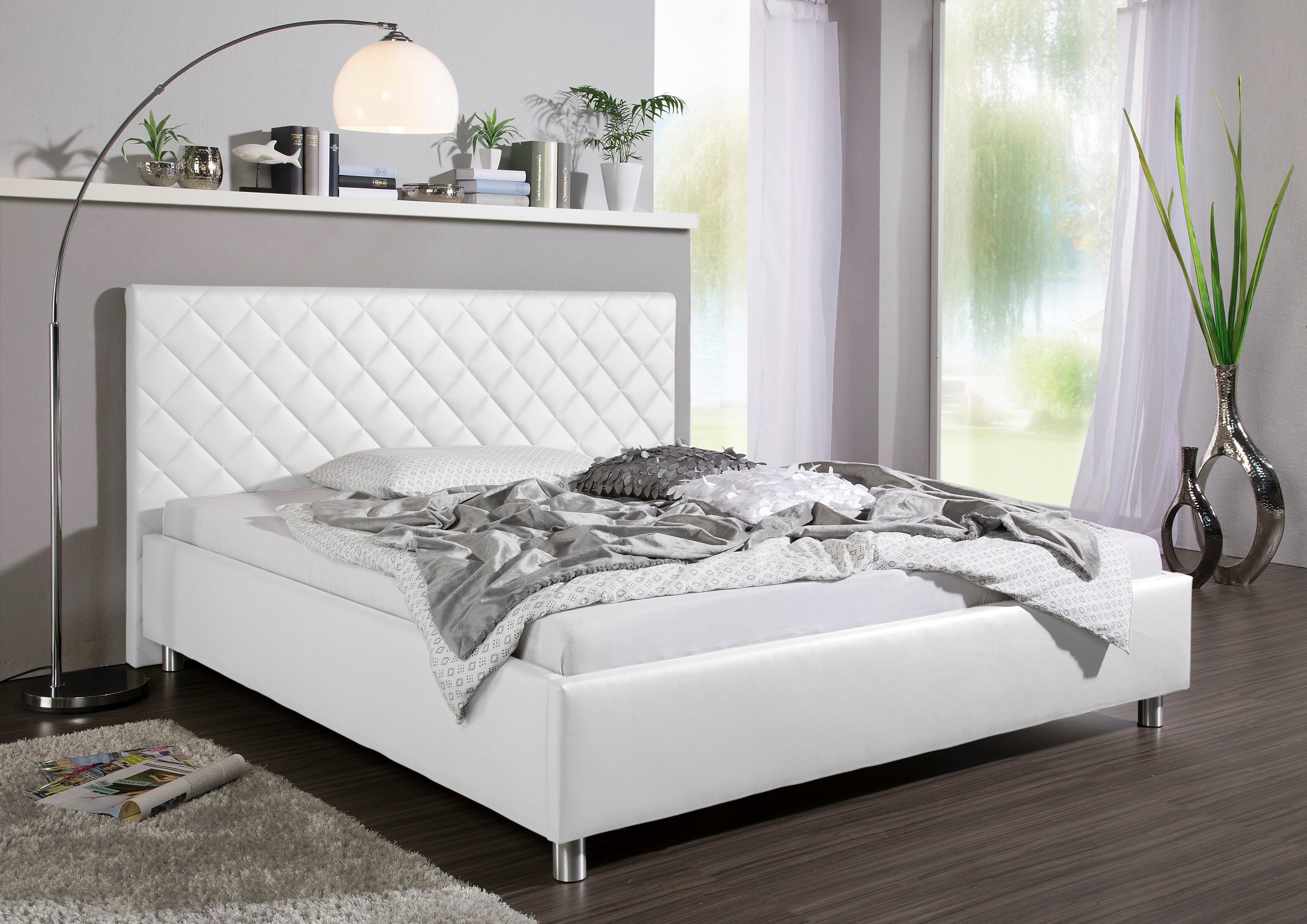 Maintal Polsterbett "Bloomington" Bettseiten zerlegt, ohne Bettkasten günstig online kaufen