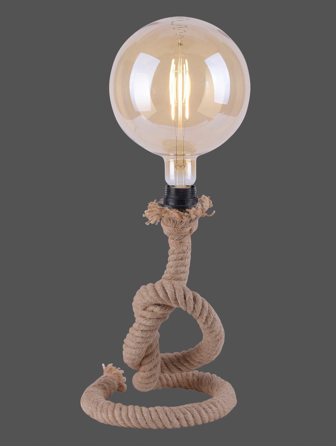 Tischlampe Rope aus dickem Seil günstig online kaufen