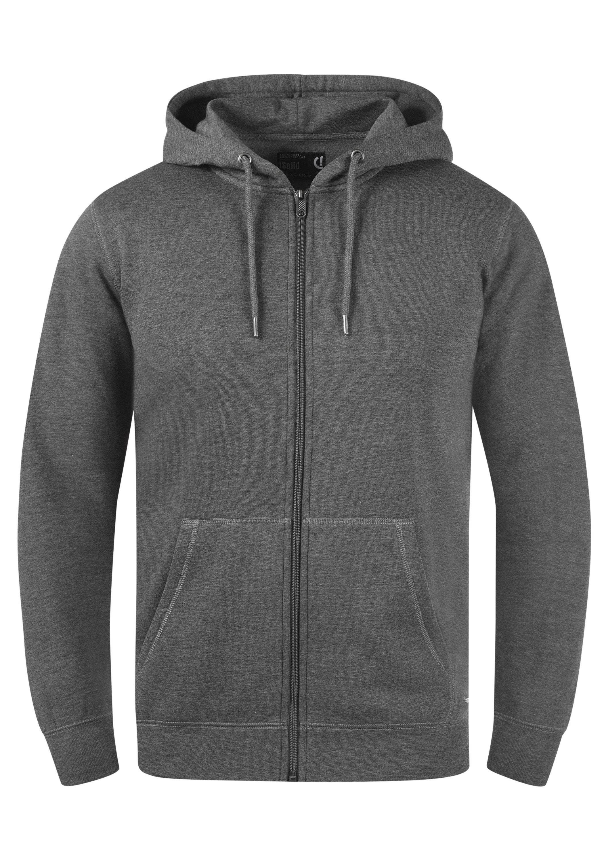 !Solid Kapuzensweatjacke SDBerti Zip-Hood Sweatshirtjacke mit weicher Fleec günstig online kaufen