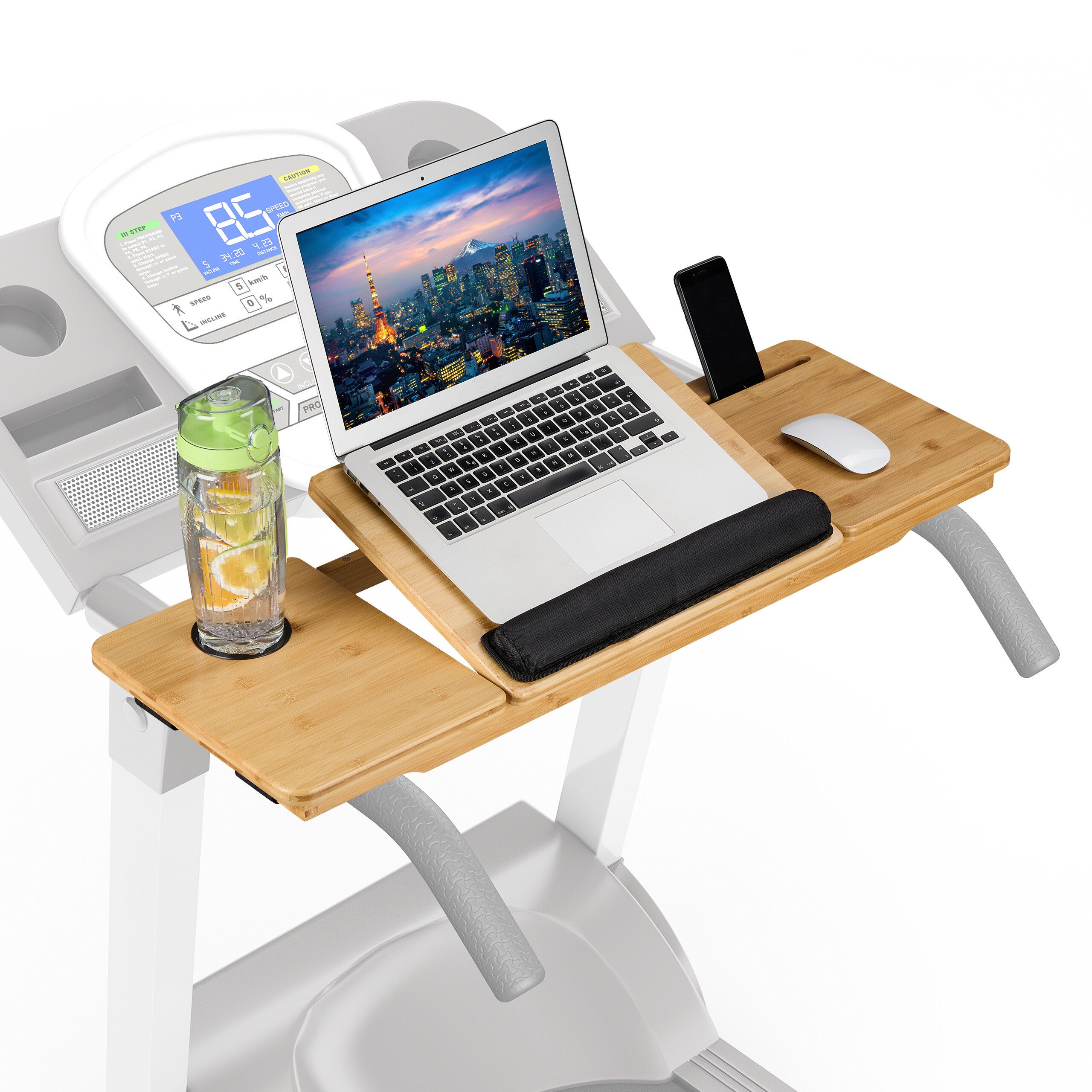 relaxdays Laptoptisch Laufband Schreibtischaufsatz günstig online kaufen