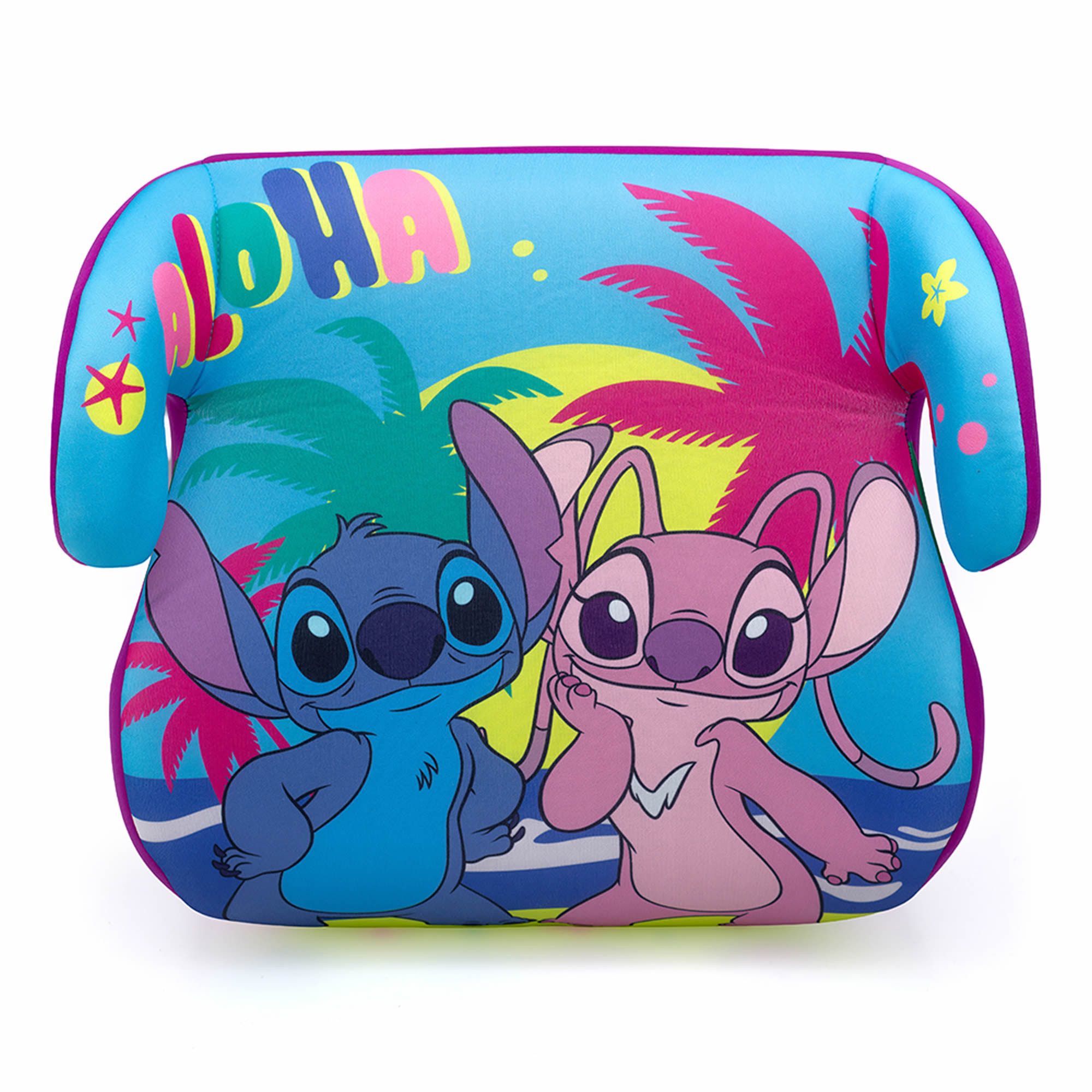 Stitch Kindersitzerhöhung Disney Sitzerhöhung Kinderautositz 125–150 cm R129 Kindersitz 22–36 kg, ab: 125 cm, bis: 150 cm, Disney Stitch, abnehmbarer Bezug, ergonomische Sitzform