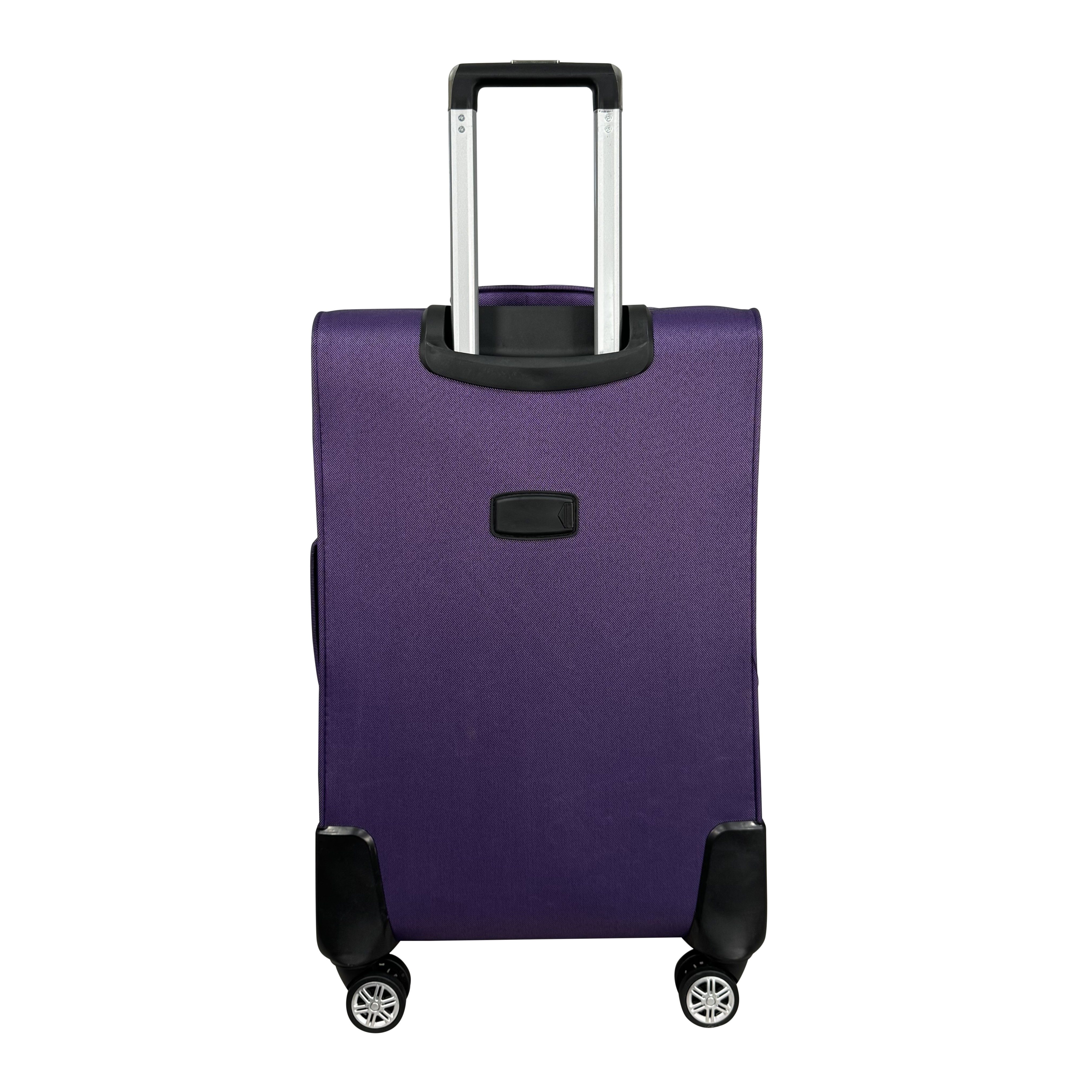 My Travel Bag Koffer 3090 Stoffkoffer 4-Rollen Trolley Reisekoffer Tasche Reisetasche, inkl. Dehnungsfuge und 360° Rolle