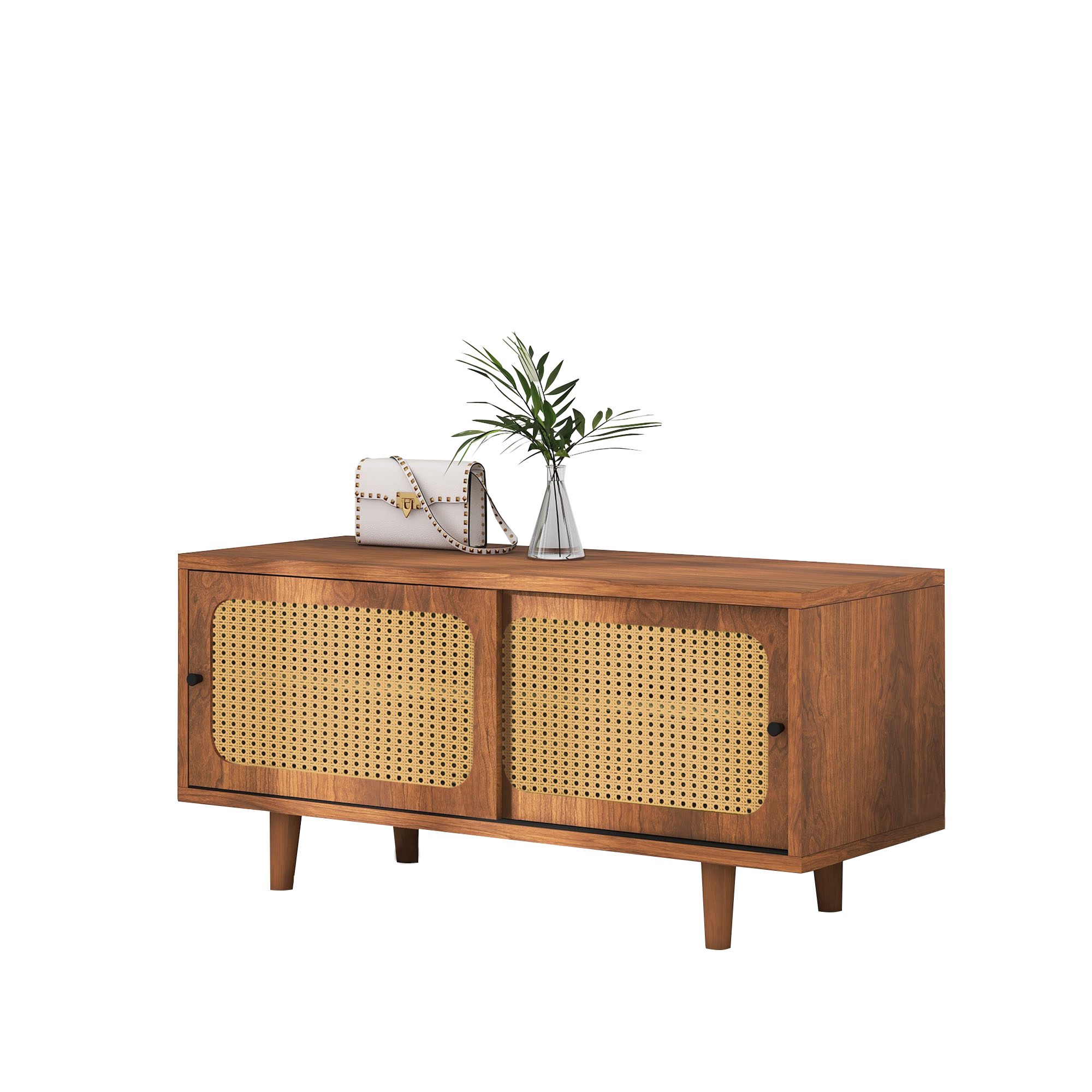 HAUSS SPOLE Sideboard Schuhschrank Rattan Schuhschrank günstig online kaufen