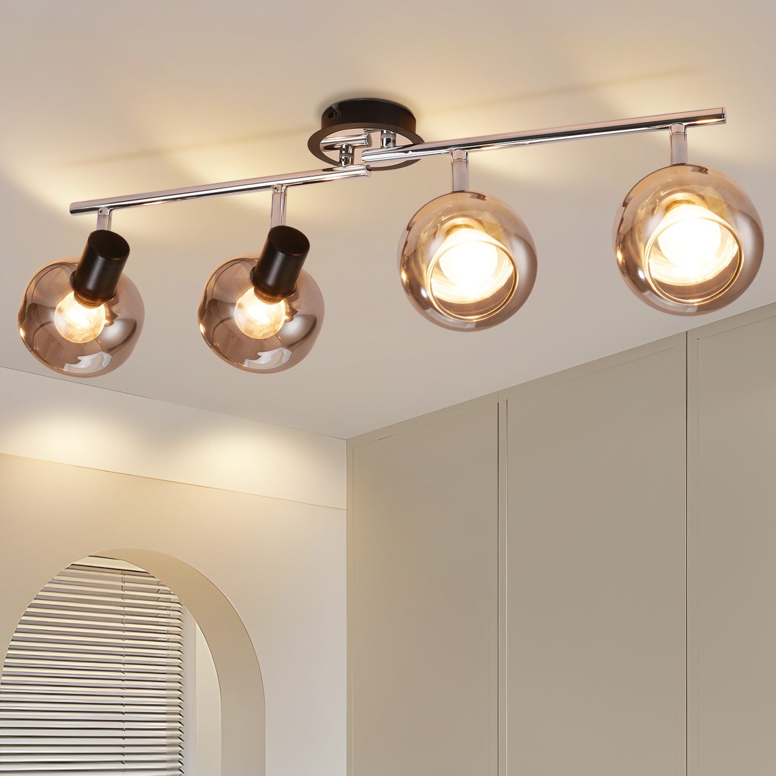 Nettlife Deckenstrahler Küchenlampe 2/3/4/6 Flammig Modern günstig online kaufen