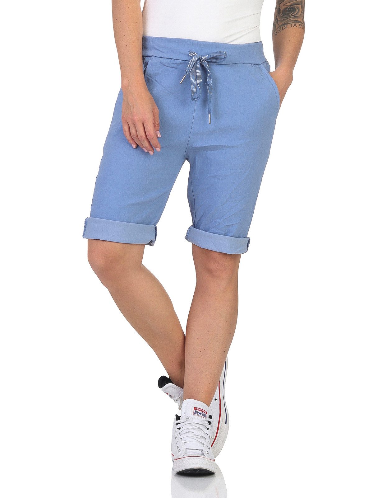 simaranda Bermudas Damen Bermuda 8130 36-40 Hellblau
