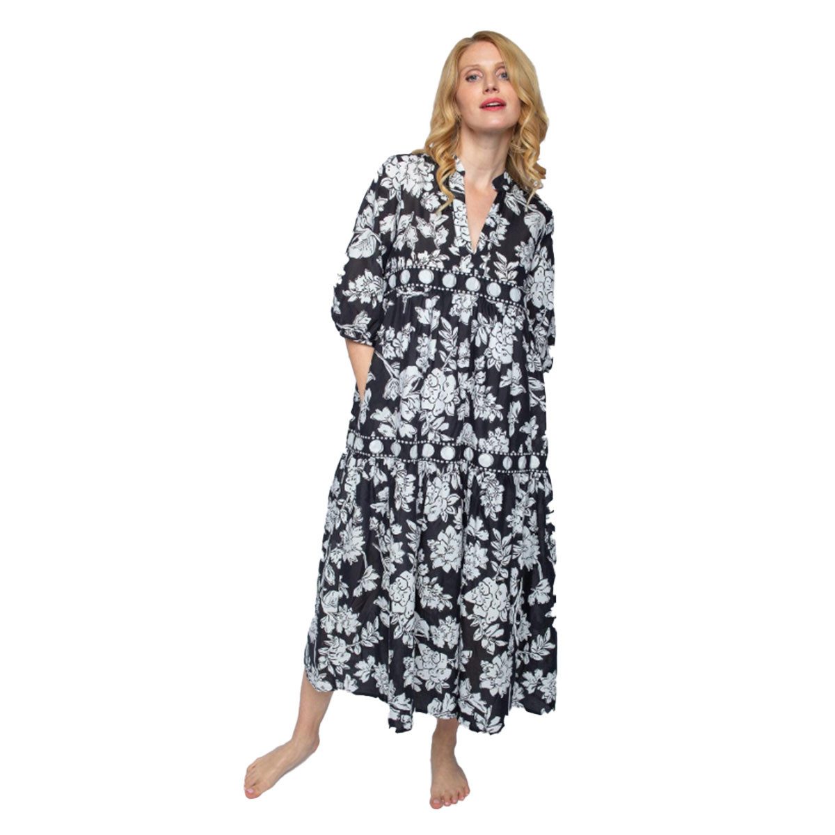 Emily Van Den Bergh Maxikleid langes günstig online kaufen