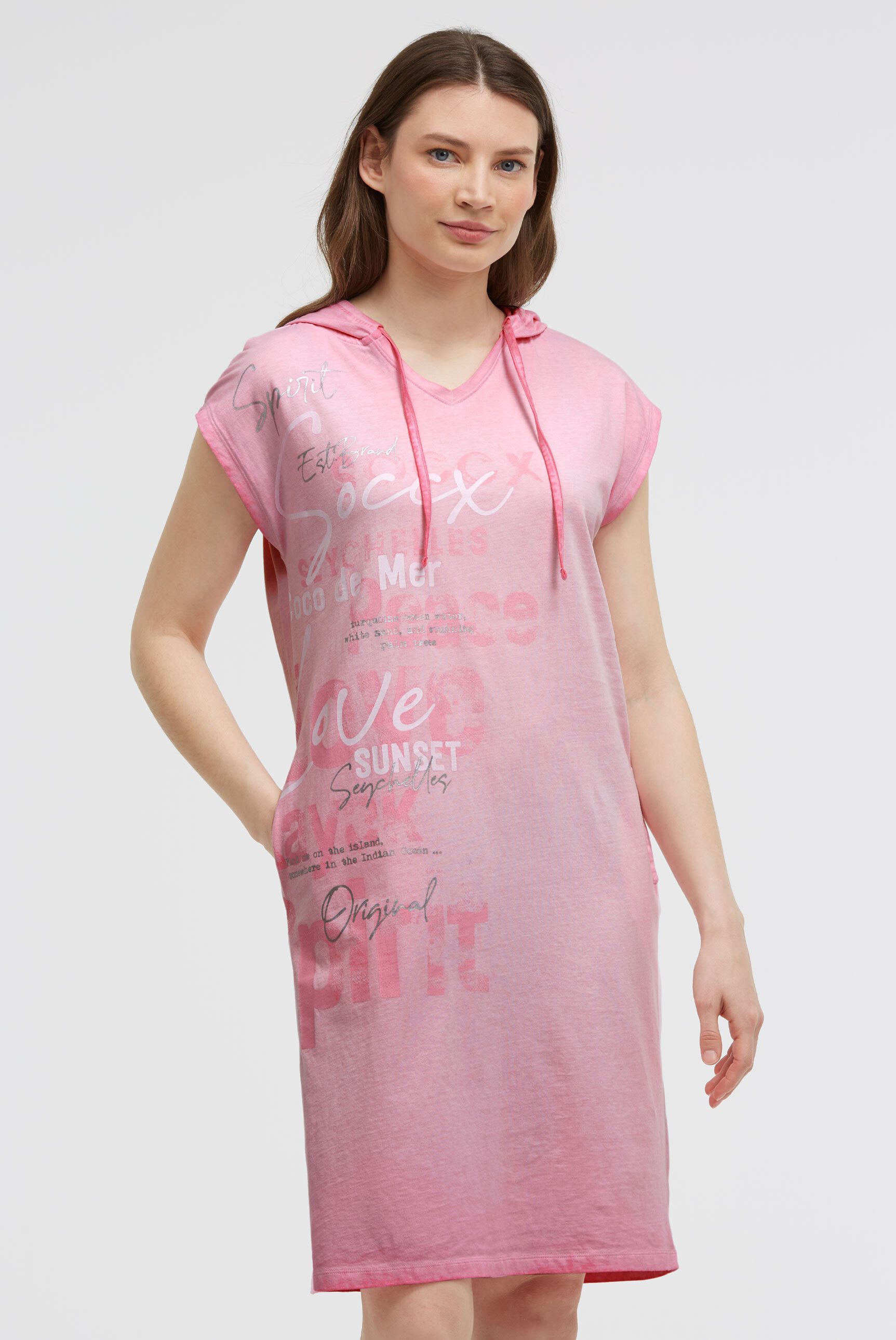 SOCCX Sommerkleid mit Taschen