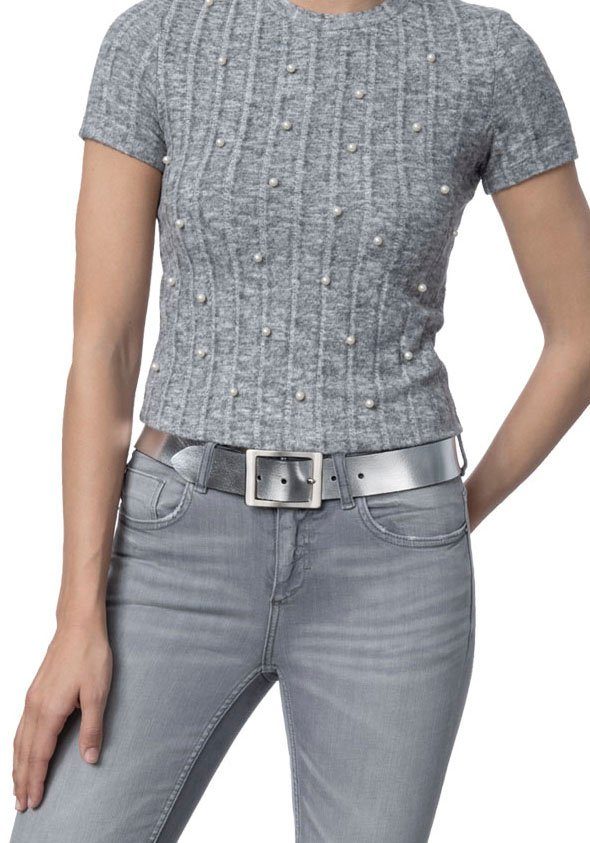 BERND GÖTZ Ledergürtel mit Rechteckschließe günstig online kaufen