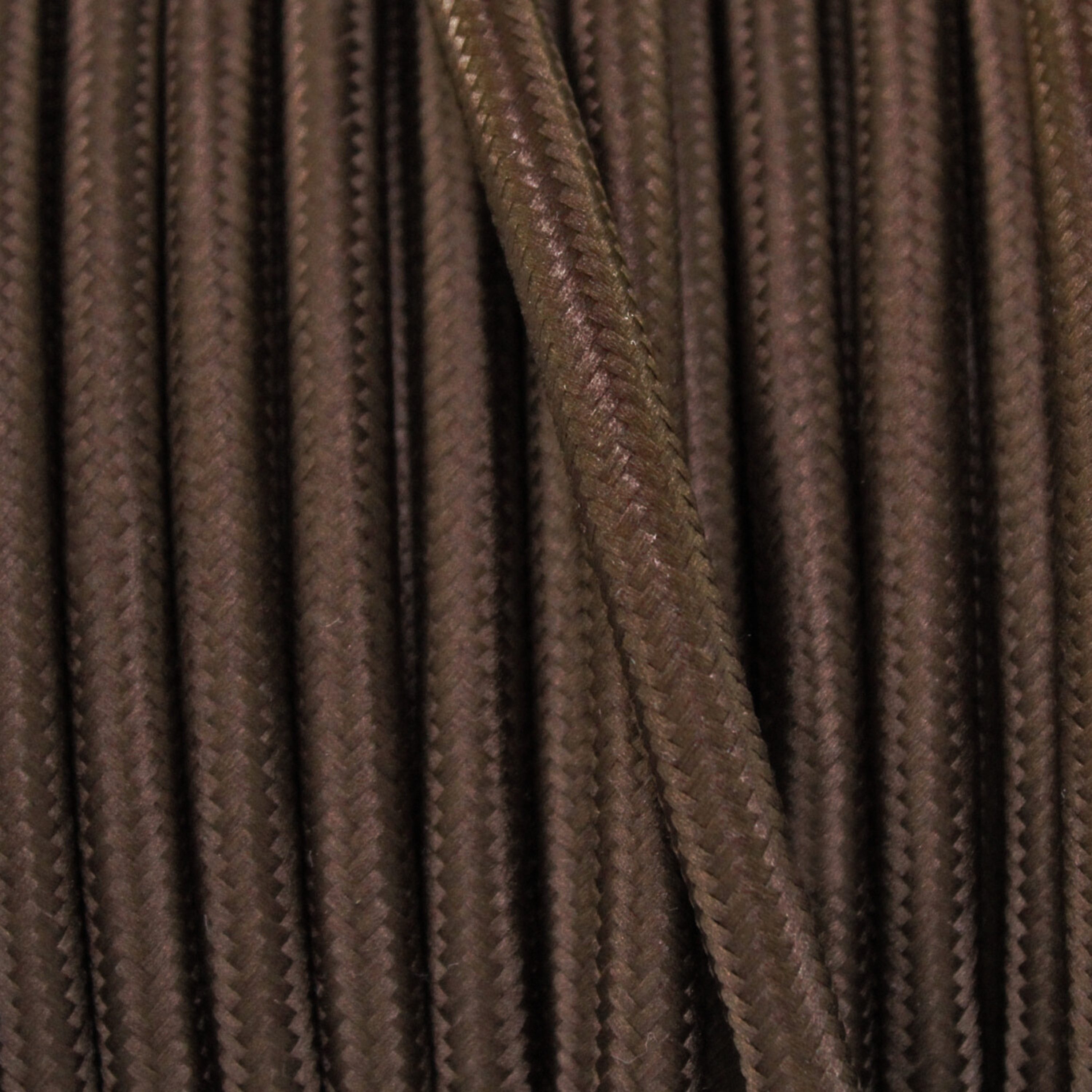 smartect smartect Textilkabel Round Stromkabel, (200 cm), Stoffkabel Elektro für eigenes DIY-Projekt