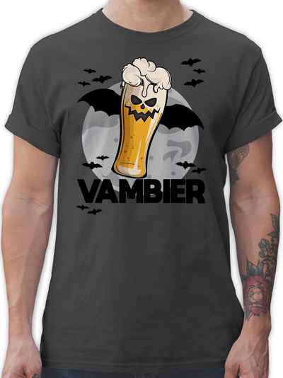 Shirtracer T-Shirt »Vambier - Halloween Kostüm Outfit - Herren Premium T-Shirt« Helloween