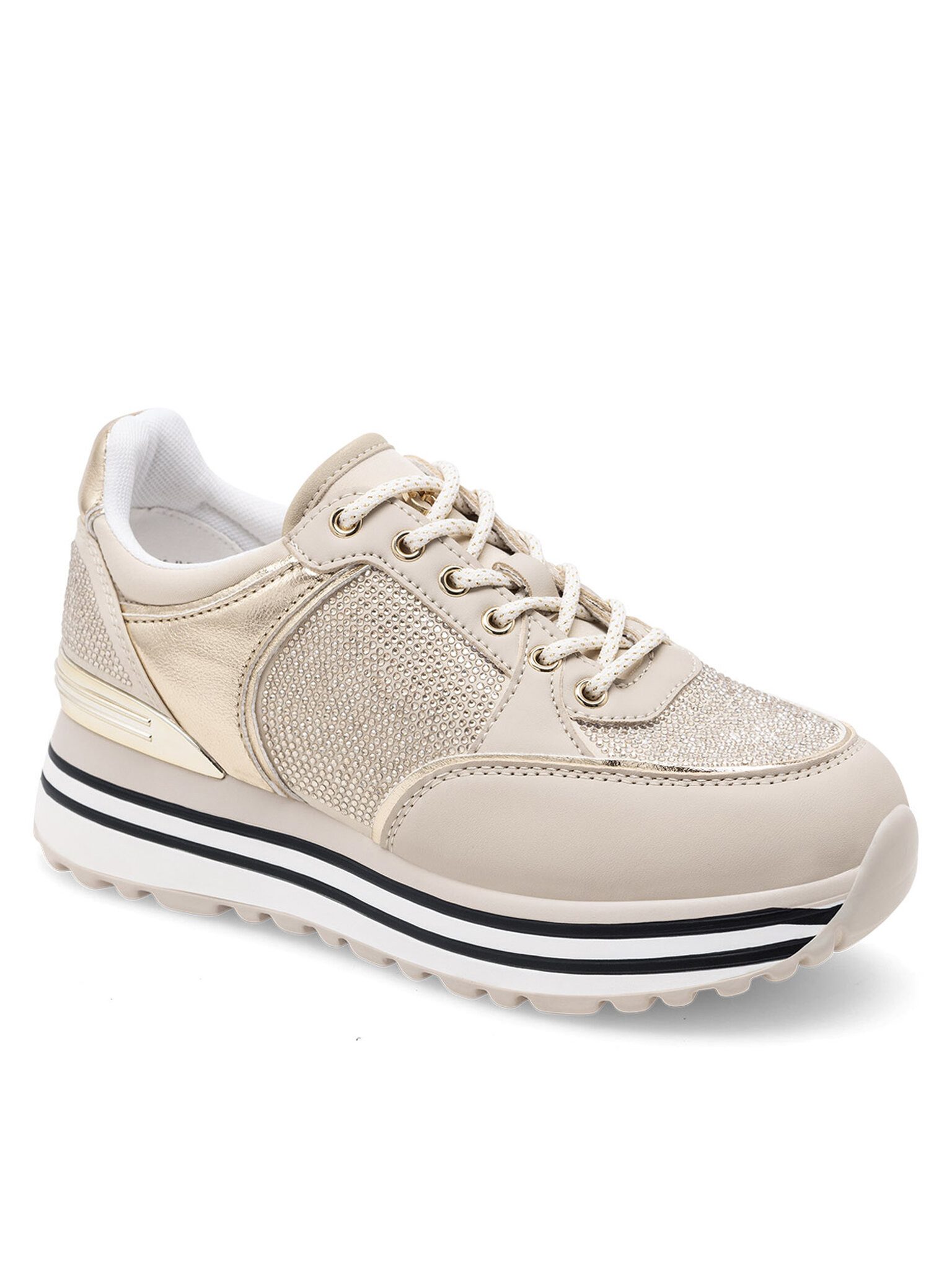Eva Minge Eva Minge Sneakers Damen WYL3795-1 Beige Sneaker günstig online kaufen