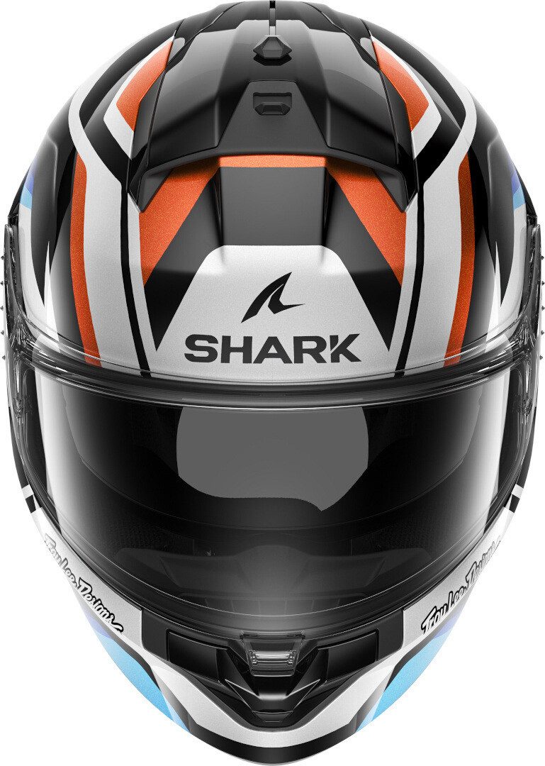 Shark Motorradhelm Ridill 2 Apex Helm, vorbereitet für Kommunikationssystem,integriertes Sonnenvisier