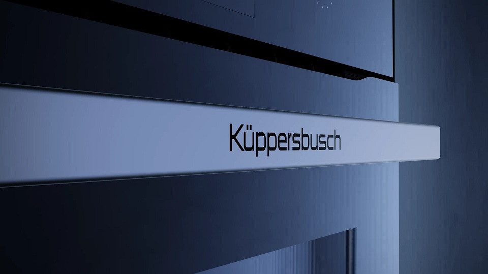Küppersbusch Dampfbackofen Compact BD6340.0S DK1, Elektronik-Uhr, Schnellaufheizung, Aluminium-Drehknebel