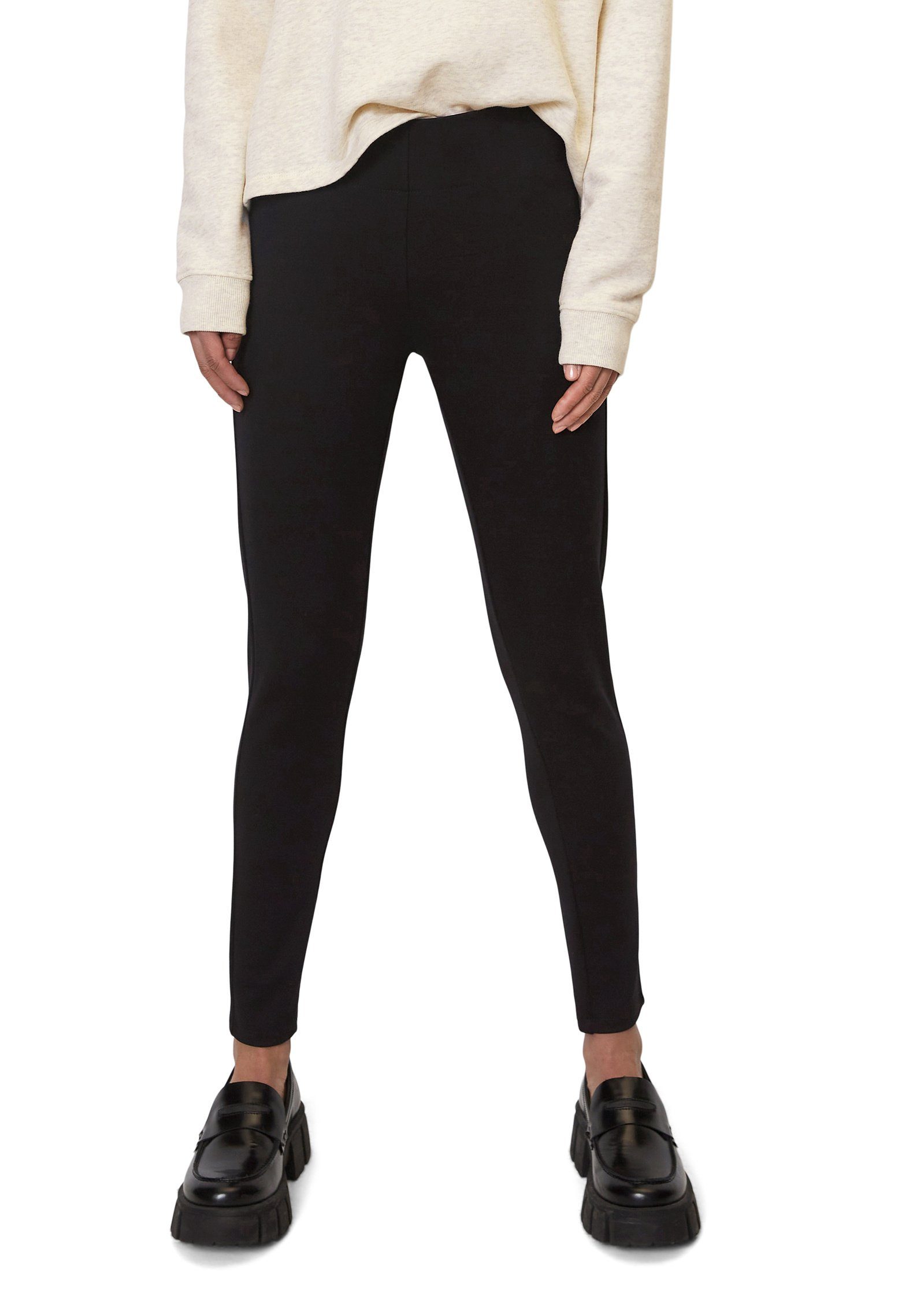 Marc O'Polo Jerseyhose mit breitem Bund