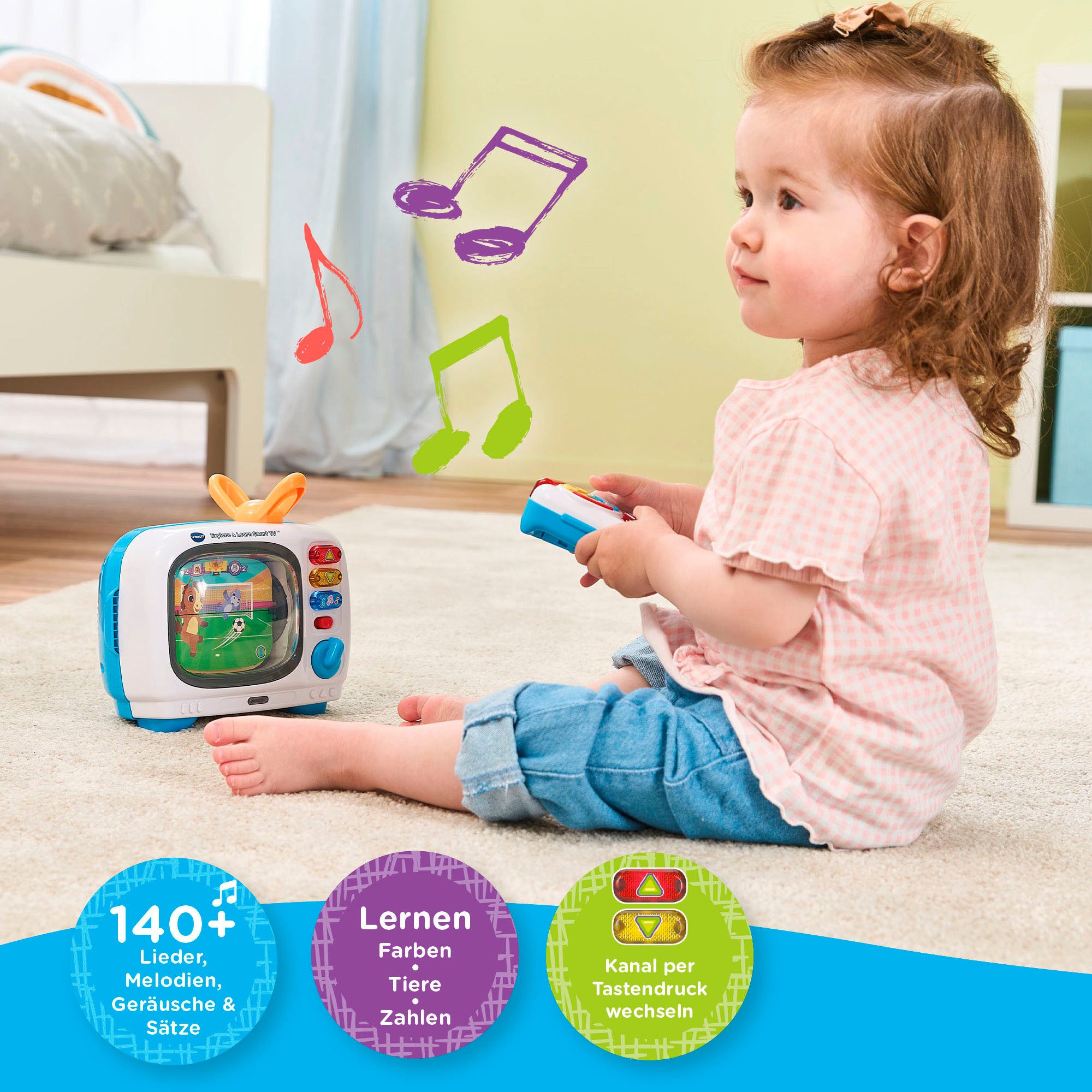 Vtech® Kindercomputer Babys Lernspaß-Fernseher