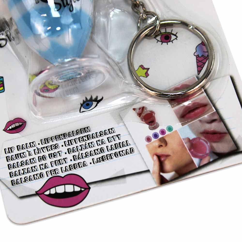 PMS Schlüsselanhänger 4 Stück Schlüsselanhänger Lippenbalsam "Sundae" – Bild 4 von 5