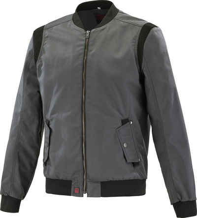 Lafont Bomberjacke Unisex BOMBERJACKE STATOR Einsätze aus Stretch-Rippstrick, Druckknopfpatten