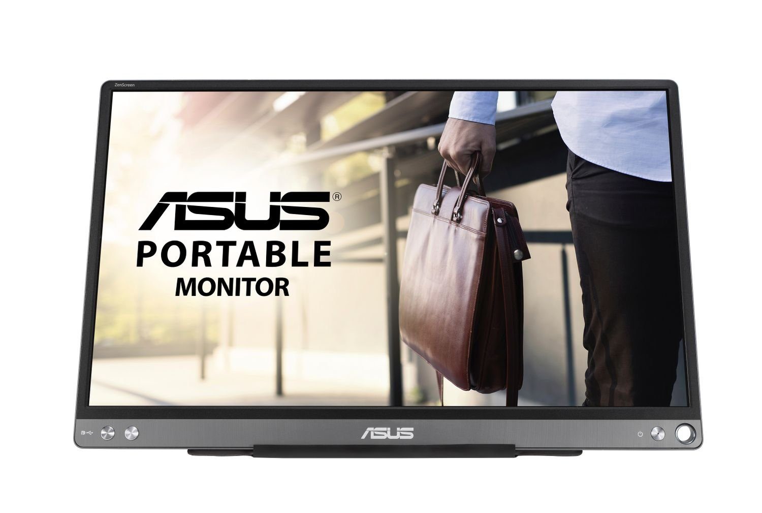 Asus MB16ACE Smart Monitor (39.62 cm/16 ", 1920 x 1080 px, 5 ms Reaktionszeit, IPS, 16:9, schwarz)