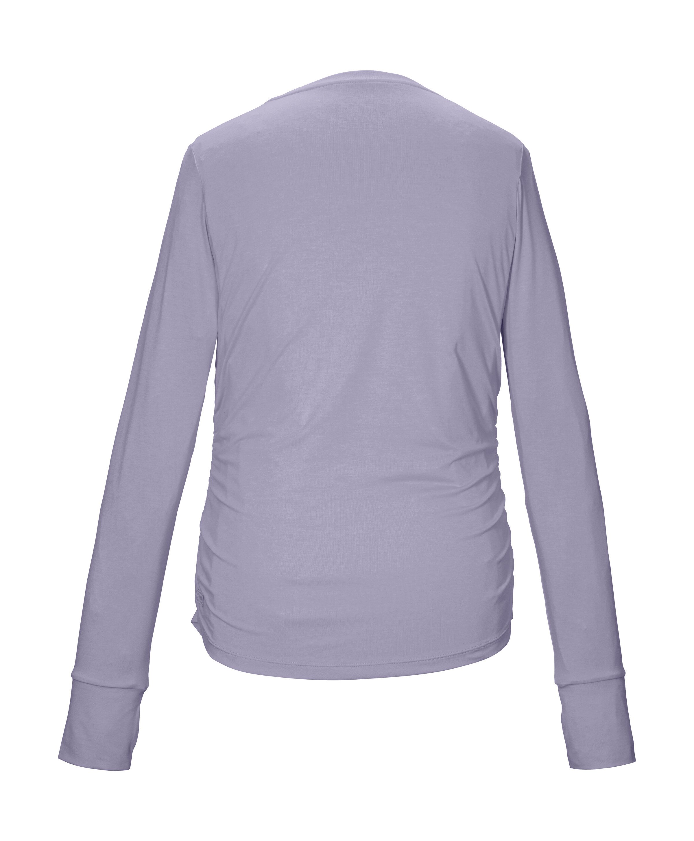 Killtec Langarmshirt KOS 173 WMN LS SHRT Atmungsaktiv, schnelltrocknend, dehnbar, Daumenlöcher, Raffung – Bild 2 von 5