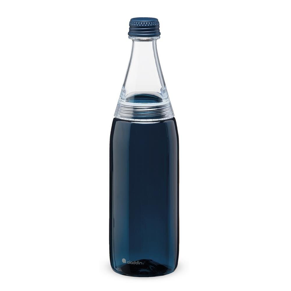 aladdin Trinkflasche Fresco Twist & Go, 0,7L, für Kohlensäure geeignet, Spülmaschinenfest Navy Blau