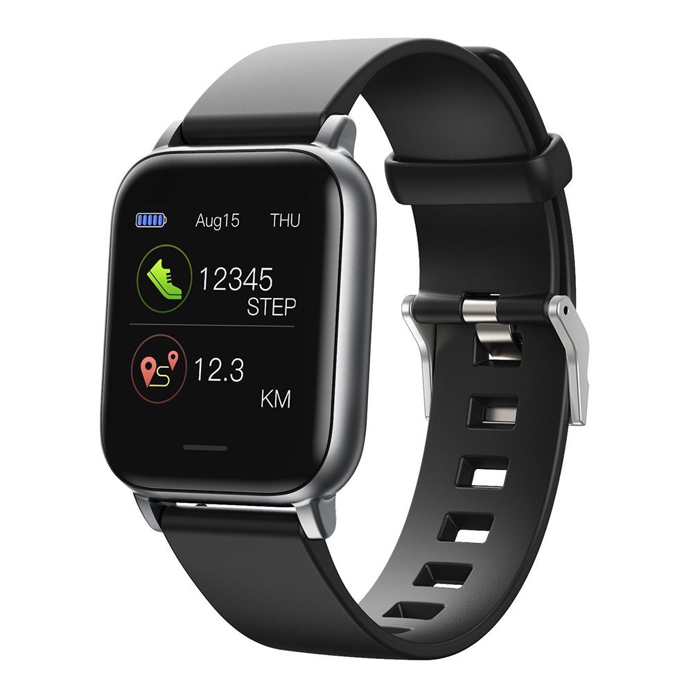 Housruse S50 Sportuhr Herzfrequenz Schlaf Fitness Temperatur Schrittzähler  Bluetooth Uhr Smart Wat Smartwatch