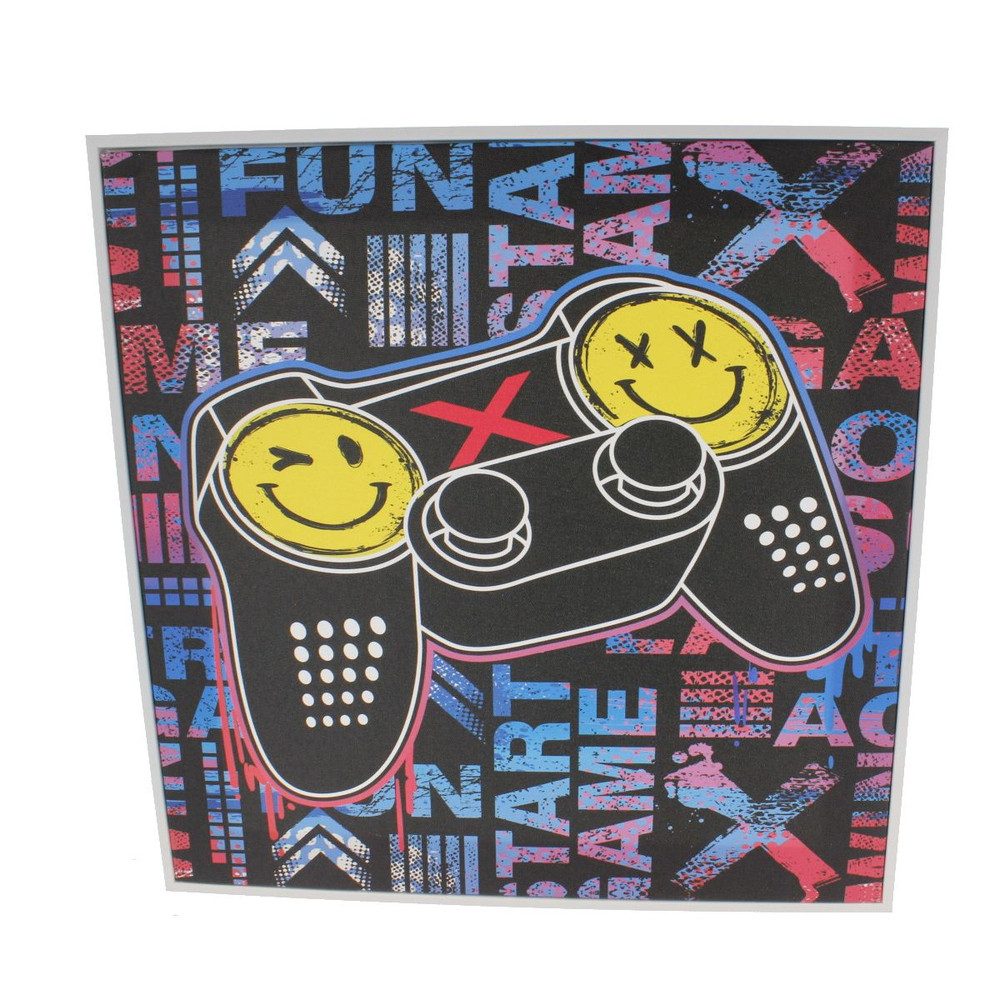 MICA Bilderrahmen Canvasbild - Game controller