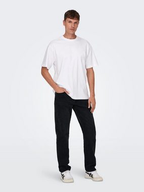 ONLY & SONS Weite Jeans - Weite Baggy Jeans - schwarz ONSEDGE