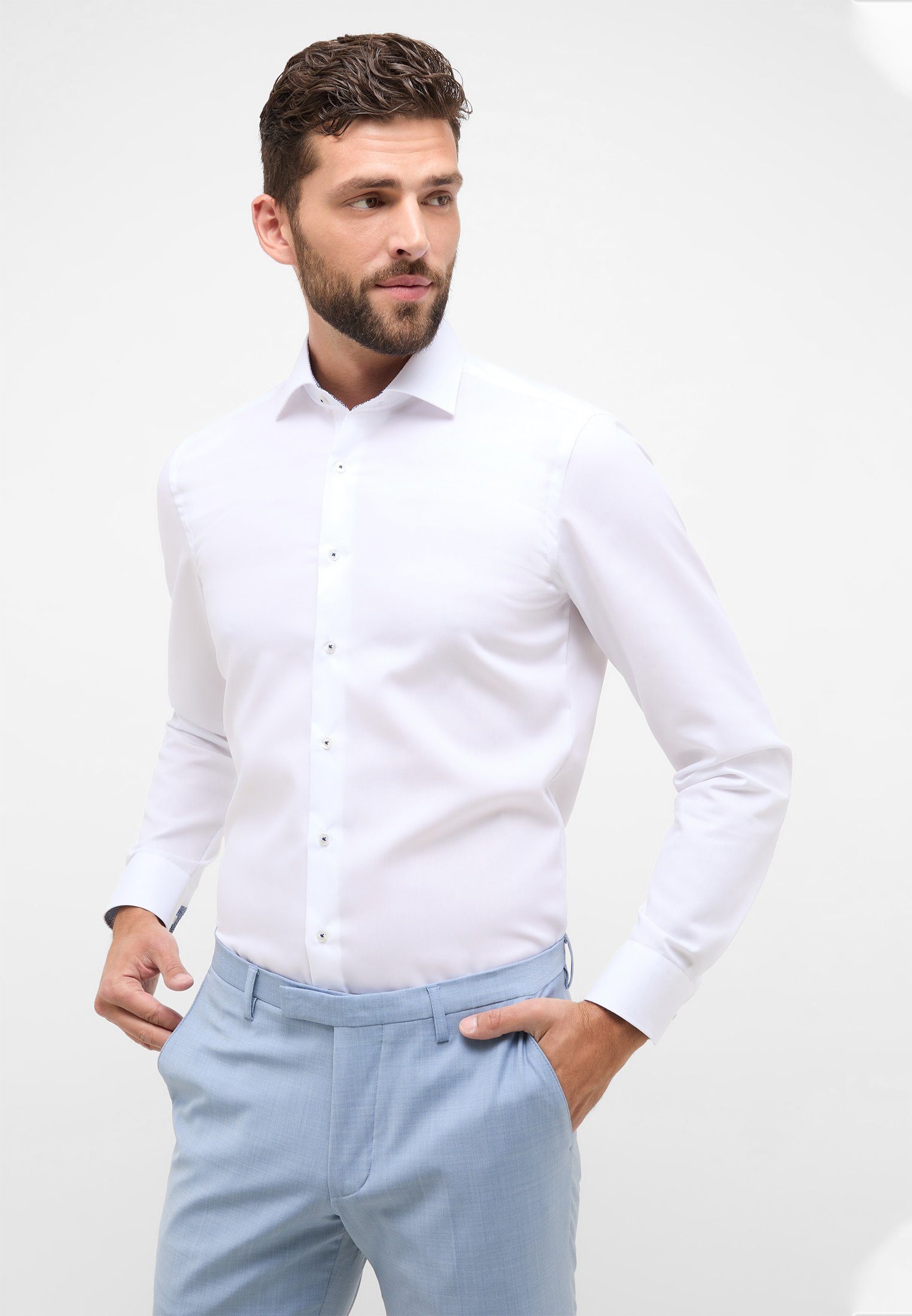 Eterna Langarmhemd SLIM FIT günstig online kaufen